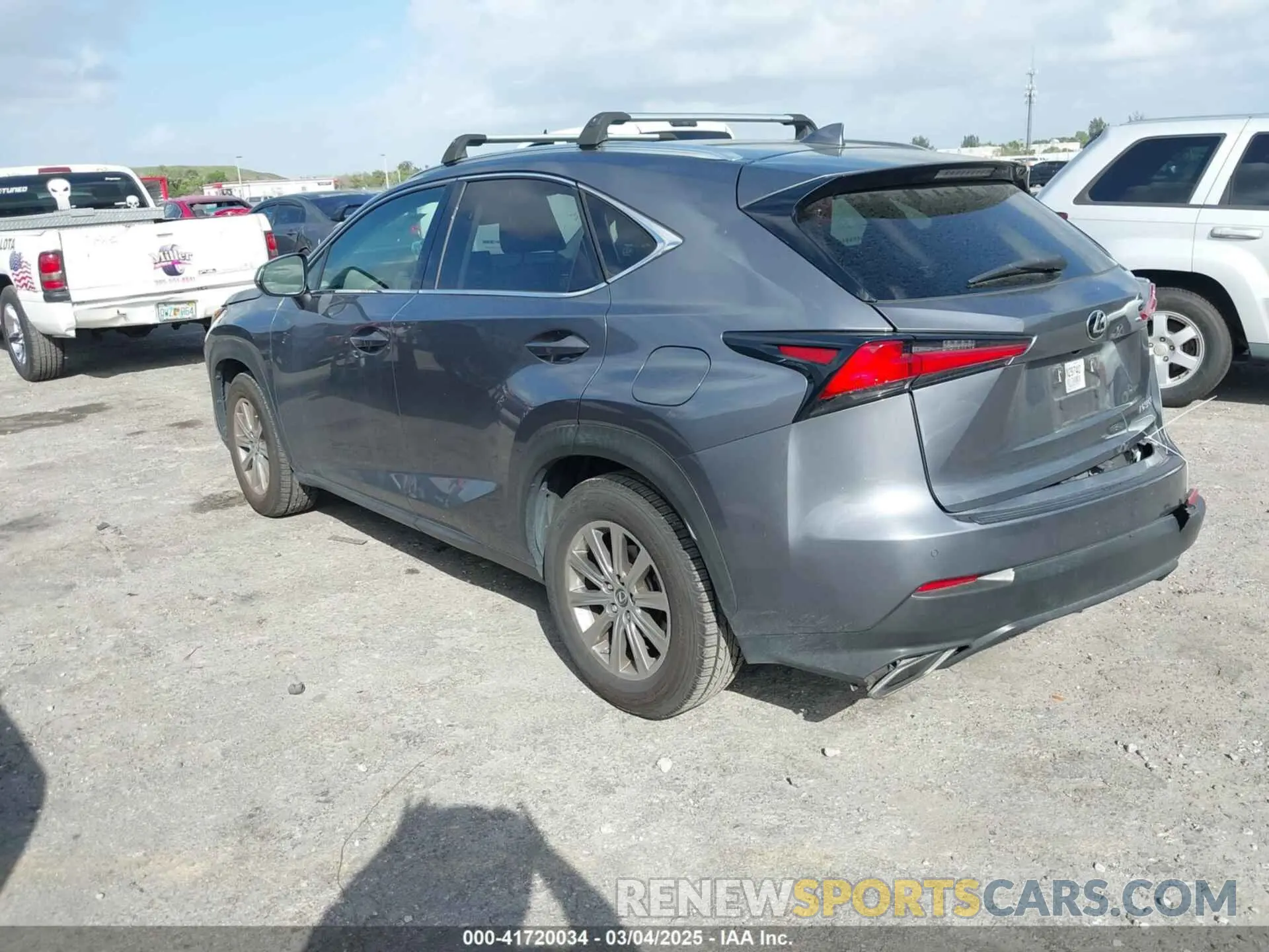 3 Photograph of a damaged car JTJDARBZ3M2179138 LEXUS NX 300 2021