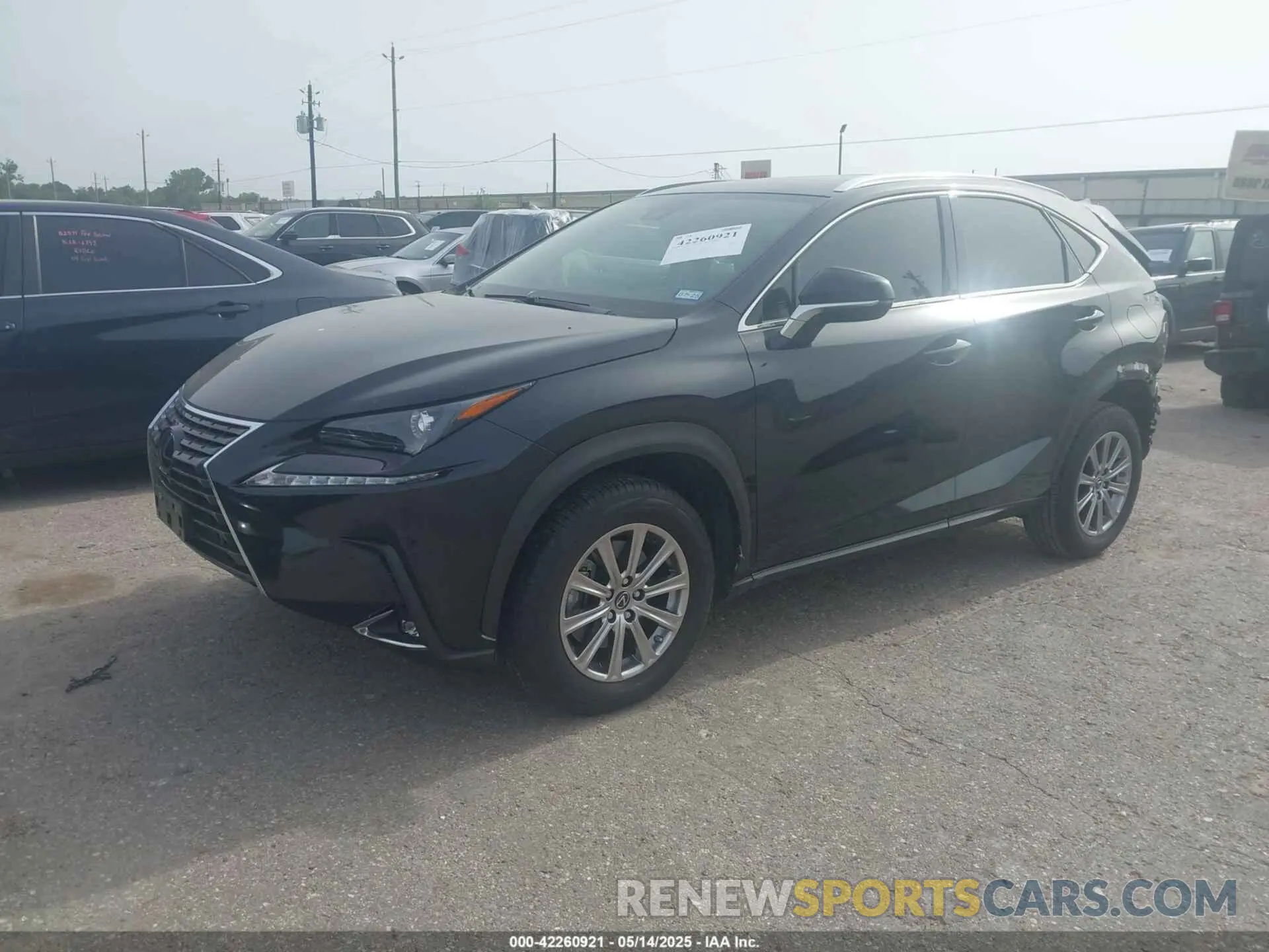 2 Photograph of a damaged car JTJDARBZ4M2192951 LEXUS NX 300 2021