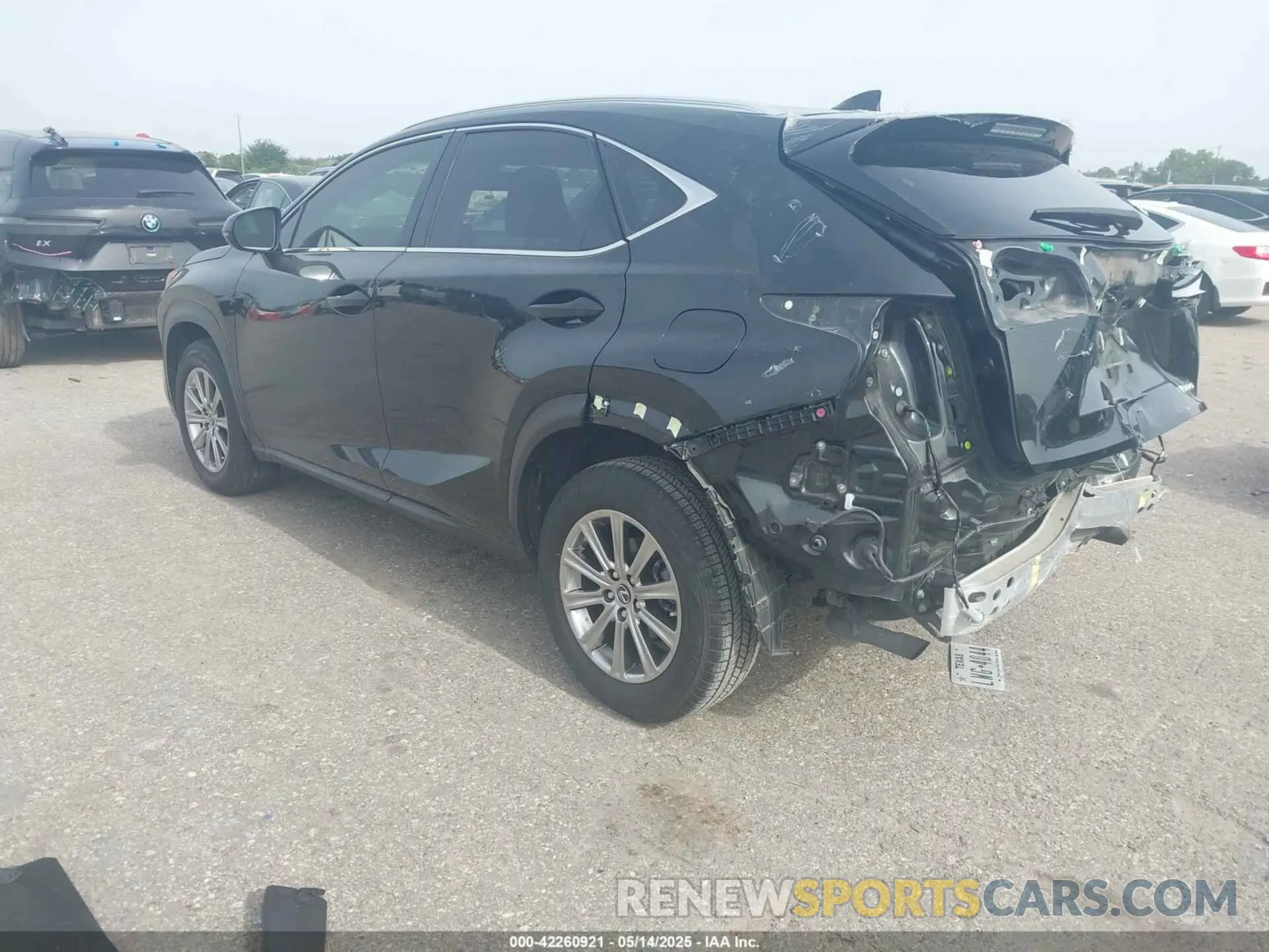3 Photograph of a damaged car JTJDARBZ4M2192951 LEXUS NX 300 2021