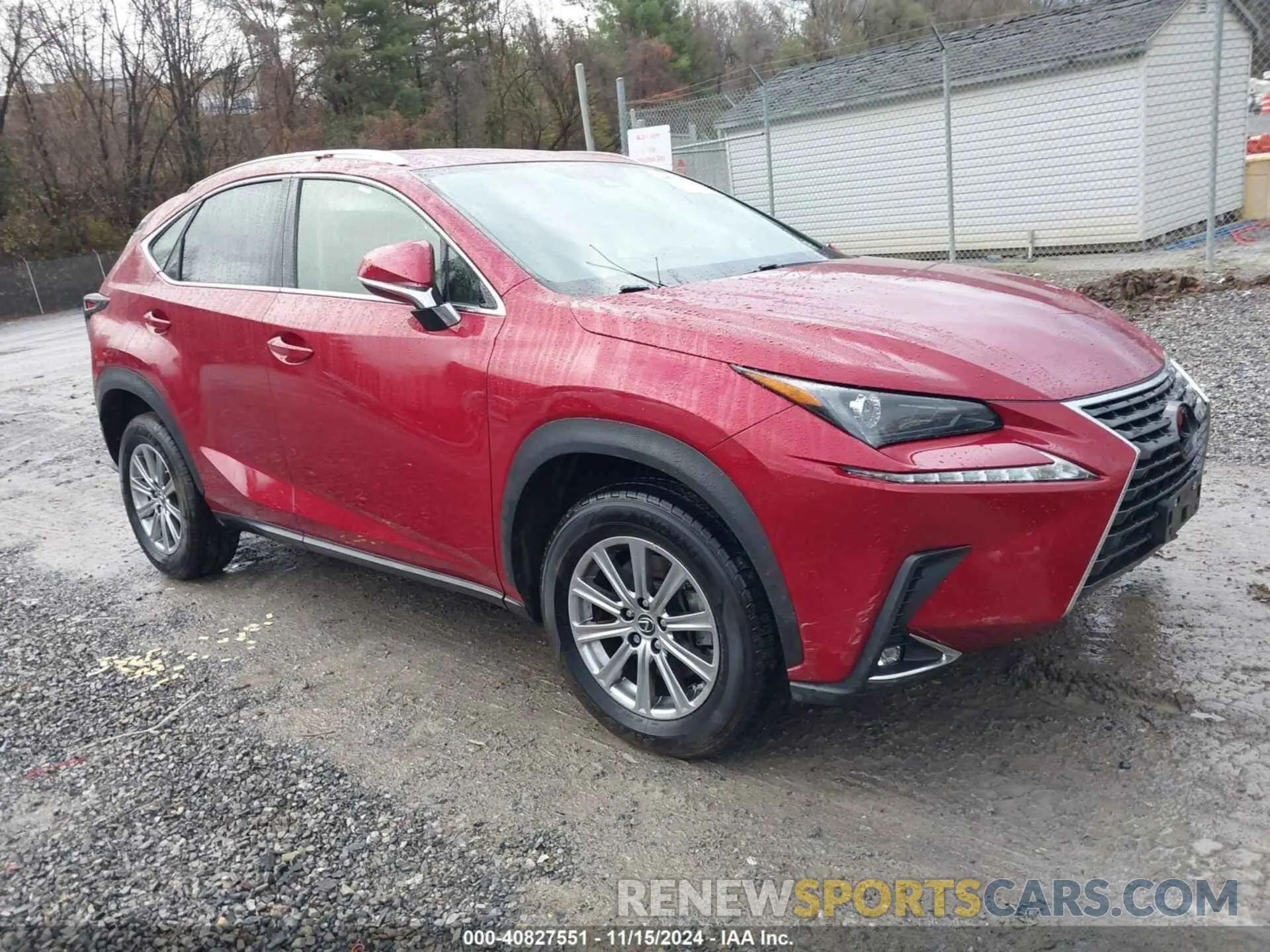 1 Фотография поврежденного автомобиля JTJDARBZ6M5030821 LEXUS NX 300 2021