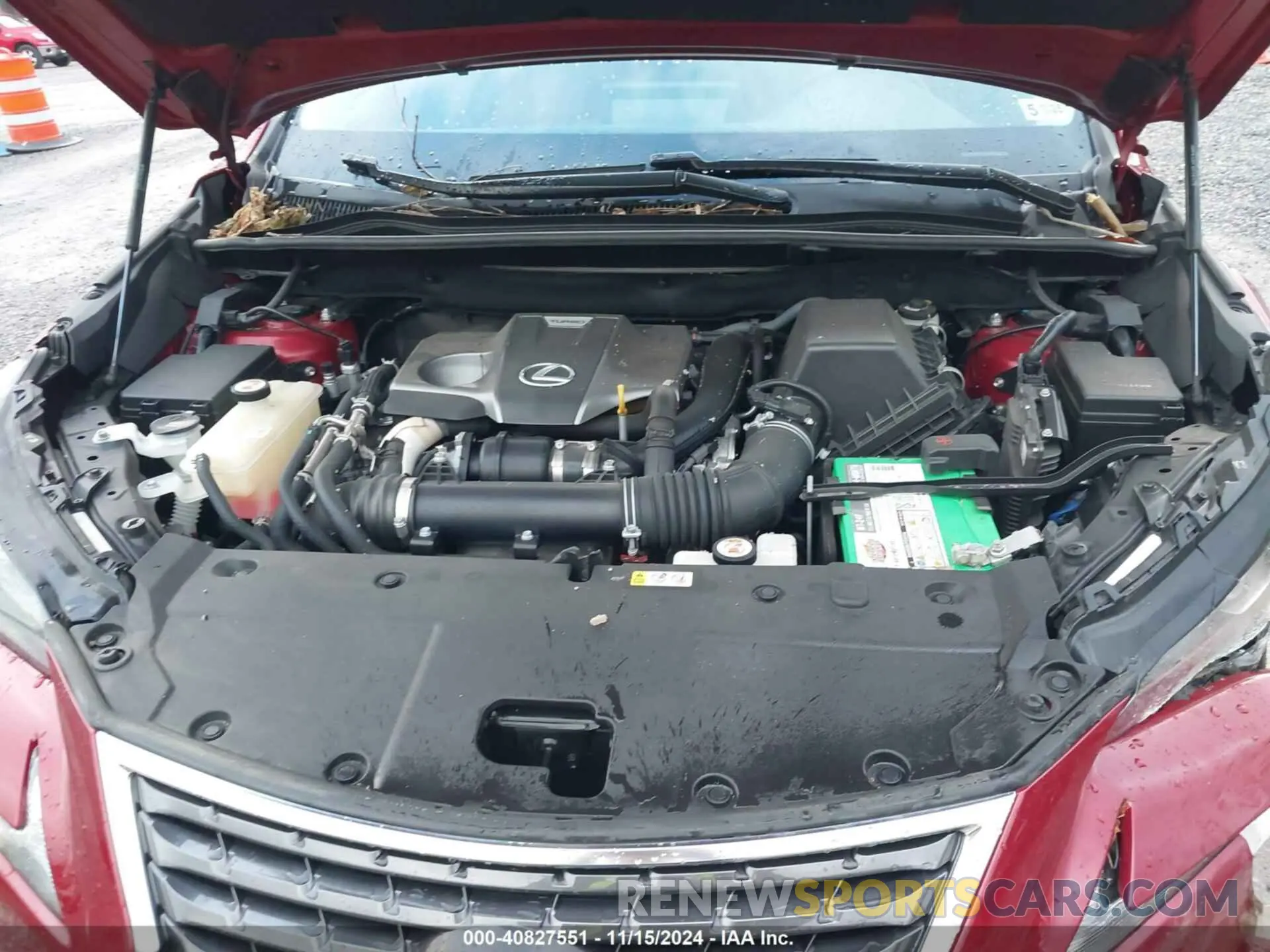 10 Фотография поврежденного автомобиля JTJDARBZ6M5030821 LEXUS NX 300 2021
