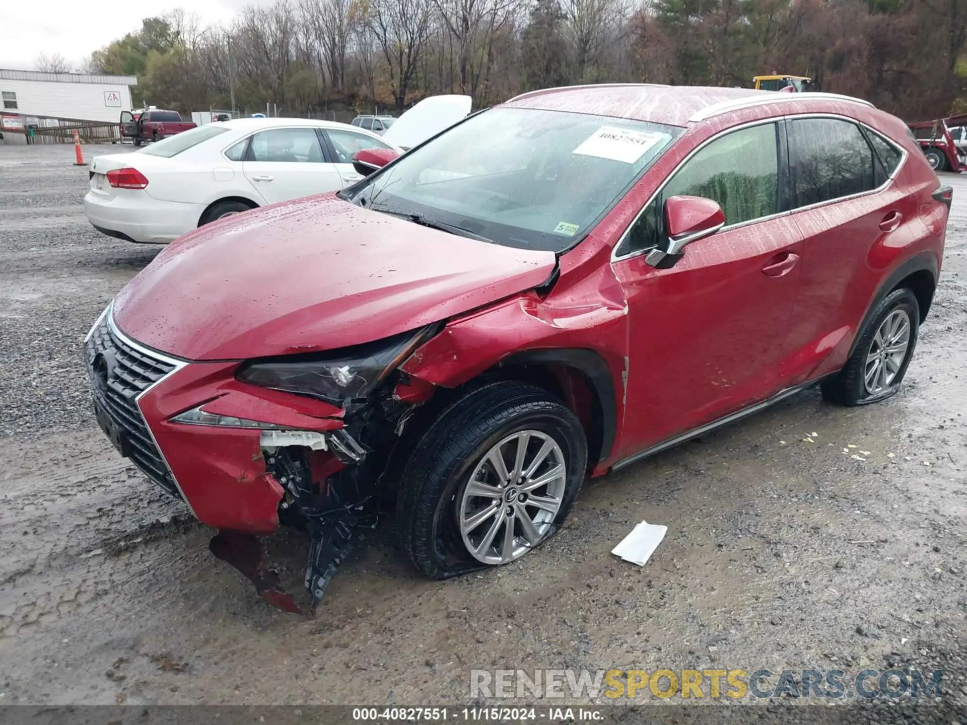 2 Фотография поврежденного автомобиля JTJDARBZ6M5030821 LEXUS NX 300 2021
