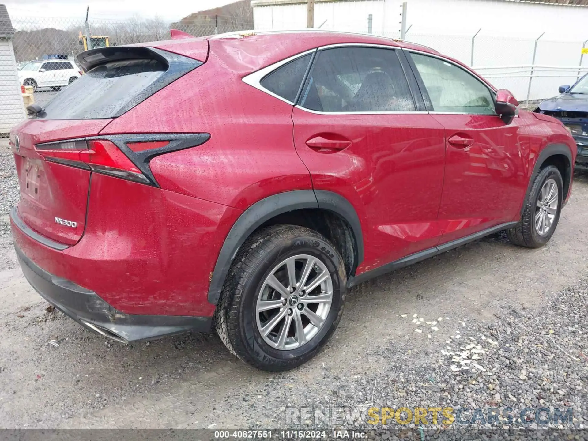 4 Фотография поврежденного автомобиля JTJDARBZ6M5030821 LEXUS NX 300 2021