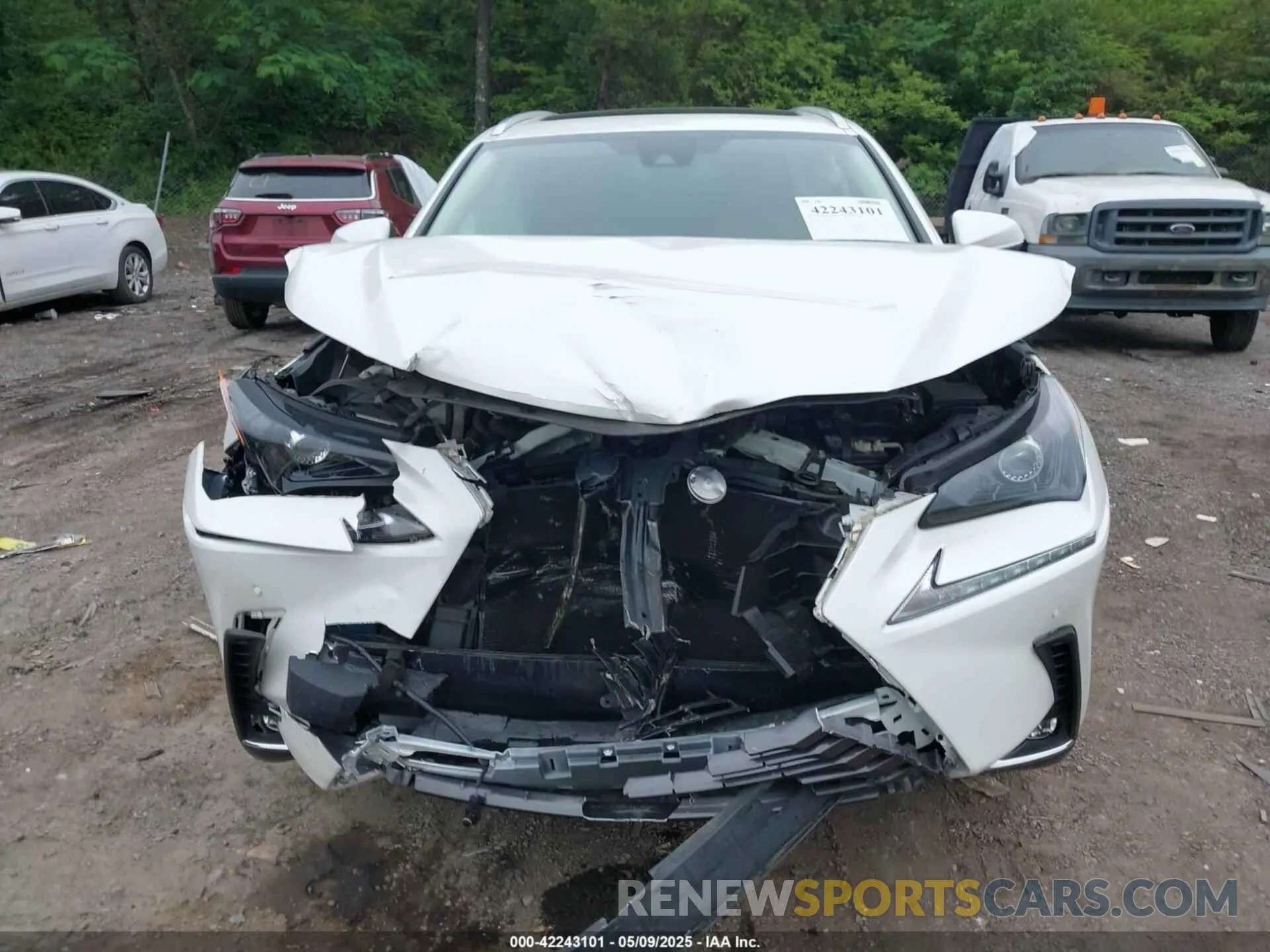 6 Фотография поврежденного автомобиля JTJDARBZ6M5035226 LEXUS NX 300 2021