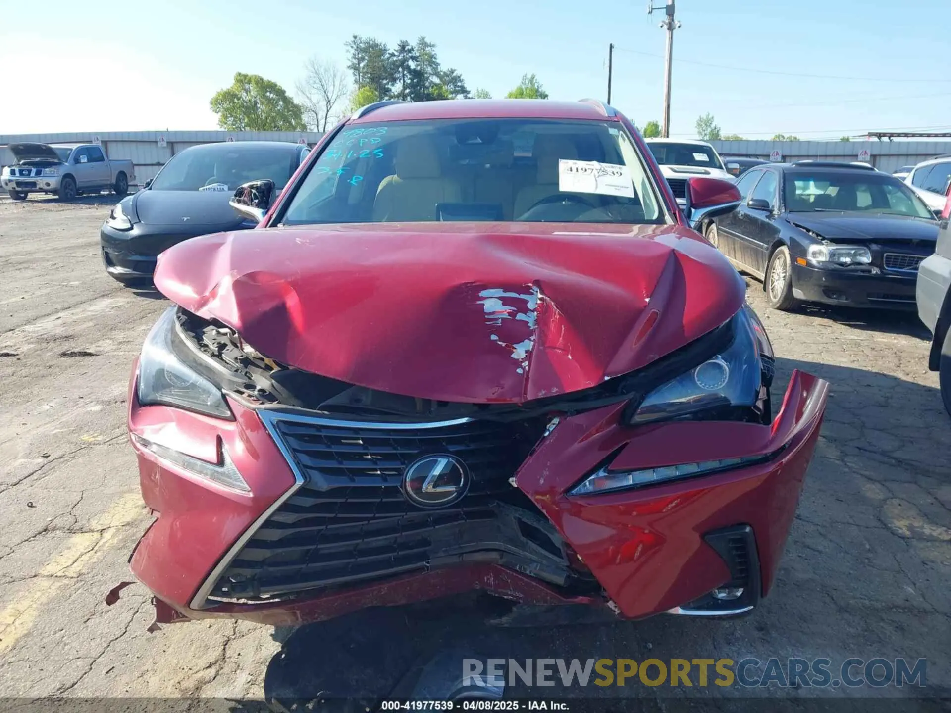 6 Photograph of a damaged car JTJDARBZ7M5024803 LEXUS NX 300 2021
