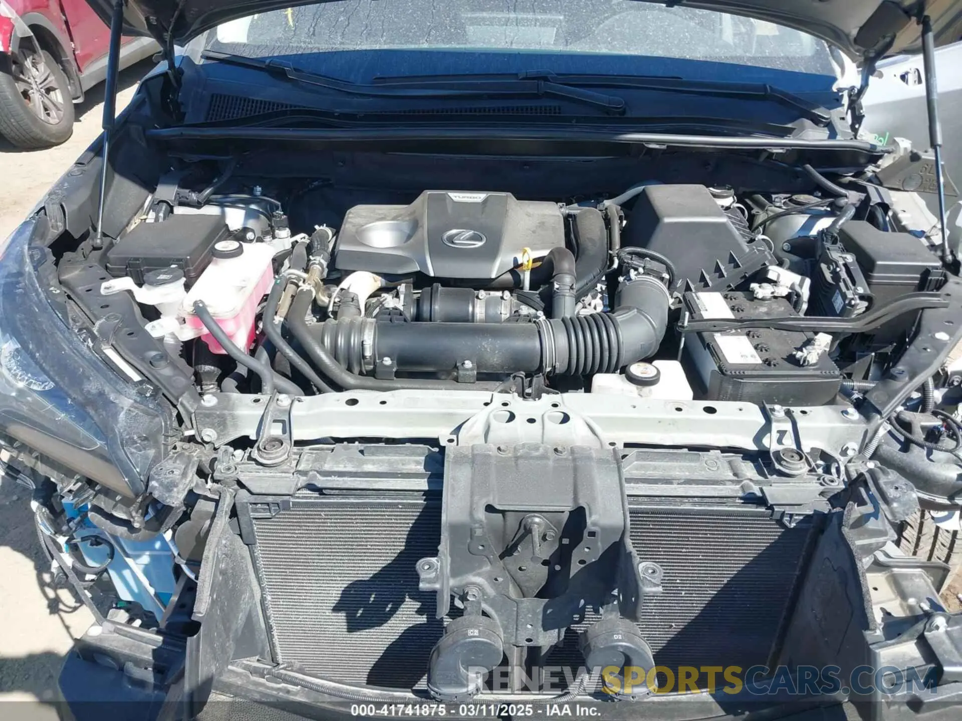 10 Фотография поврежденного автомобиля JTJDARDZ0M2240751 LEXUS NX 300 2021