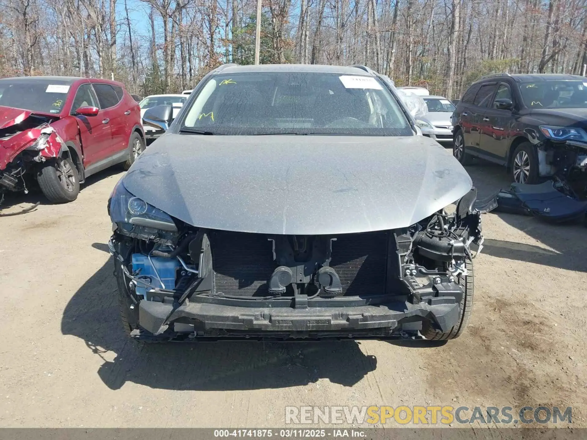 12 Фотография поврежденного автомобиля JTJDARDZ0M2240751 LEXUS NX 300 2021