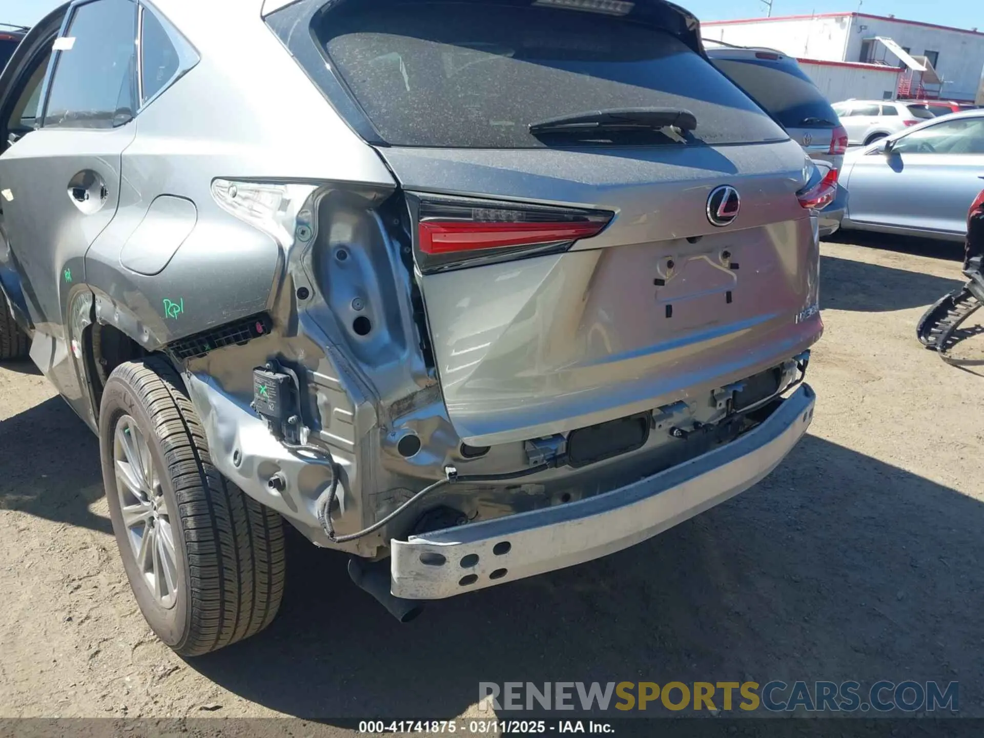 17 Фотография поврежденного автомобиля JTJDARDZ0M2240751 LEXUS NX 300 2021