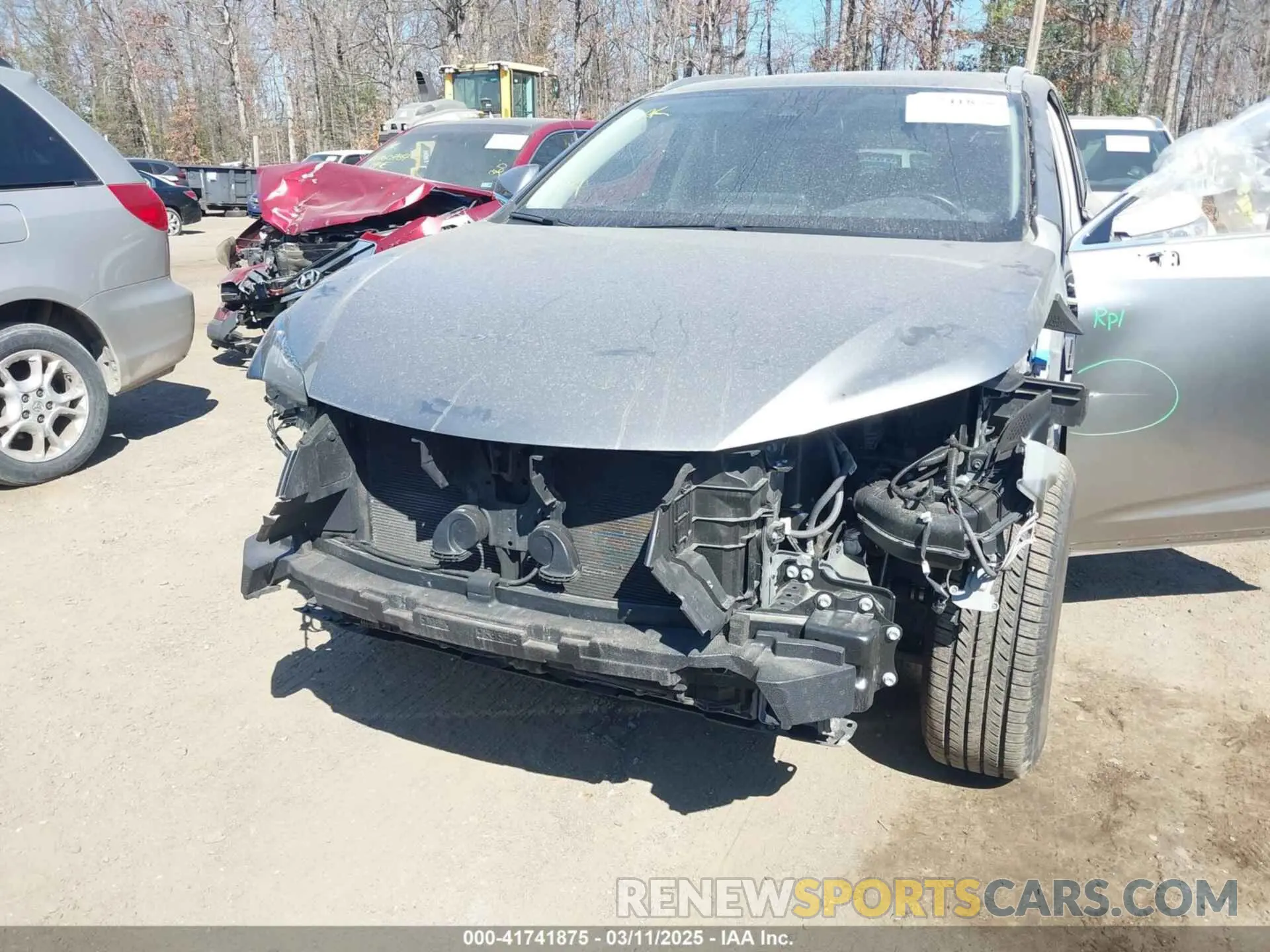 6 Фотография поврежденного автомобиля JTJDARDZ0M2240751 LEXUS NX 300 2021
