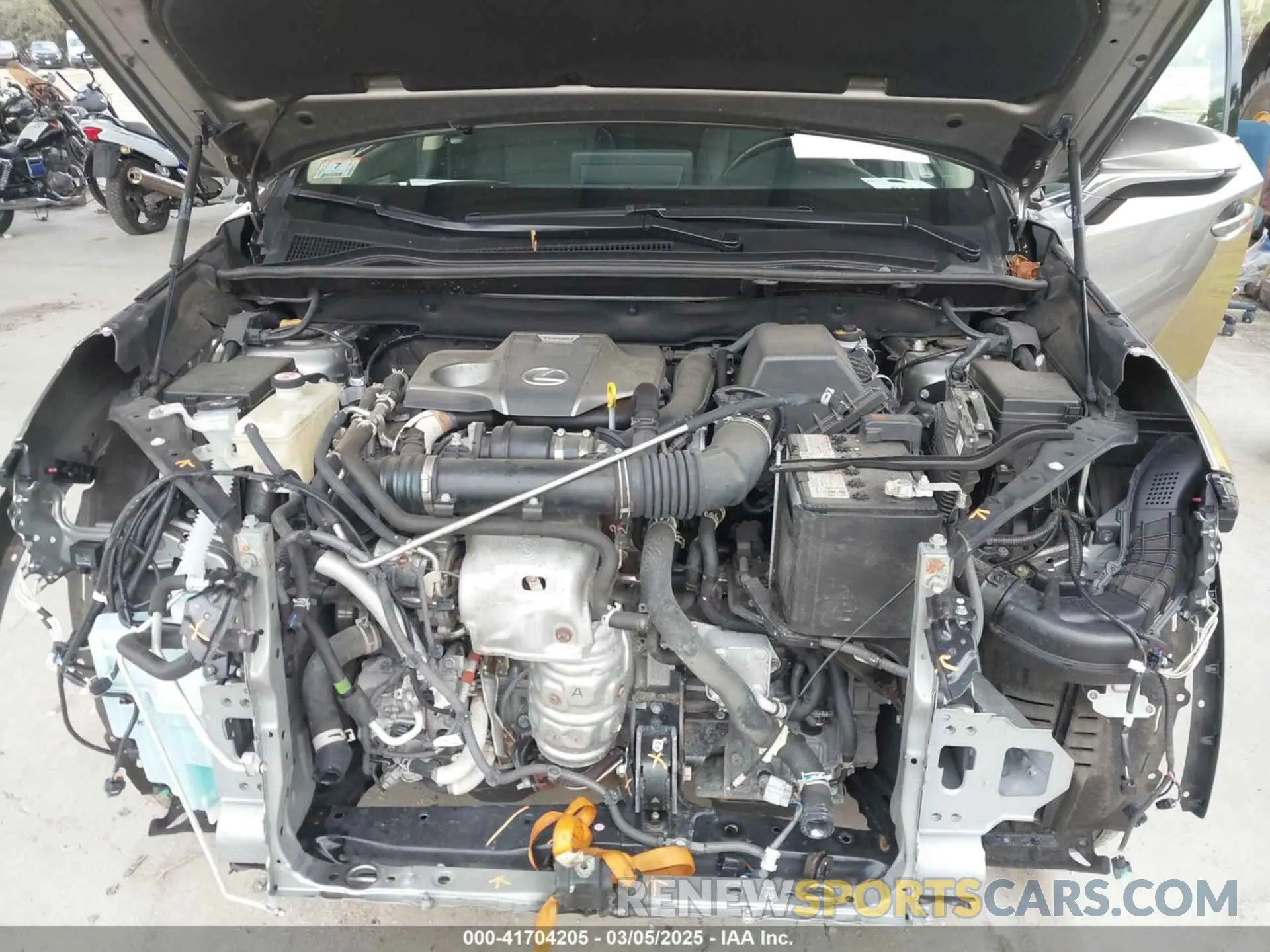 10 Photograph of a damaged car JTJDARDZ0M2256402 LEXUS NX 300 2021