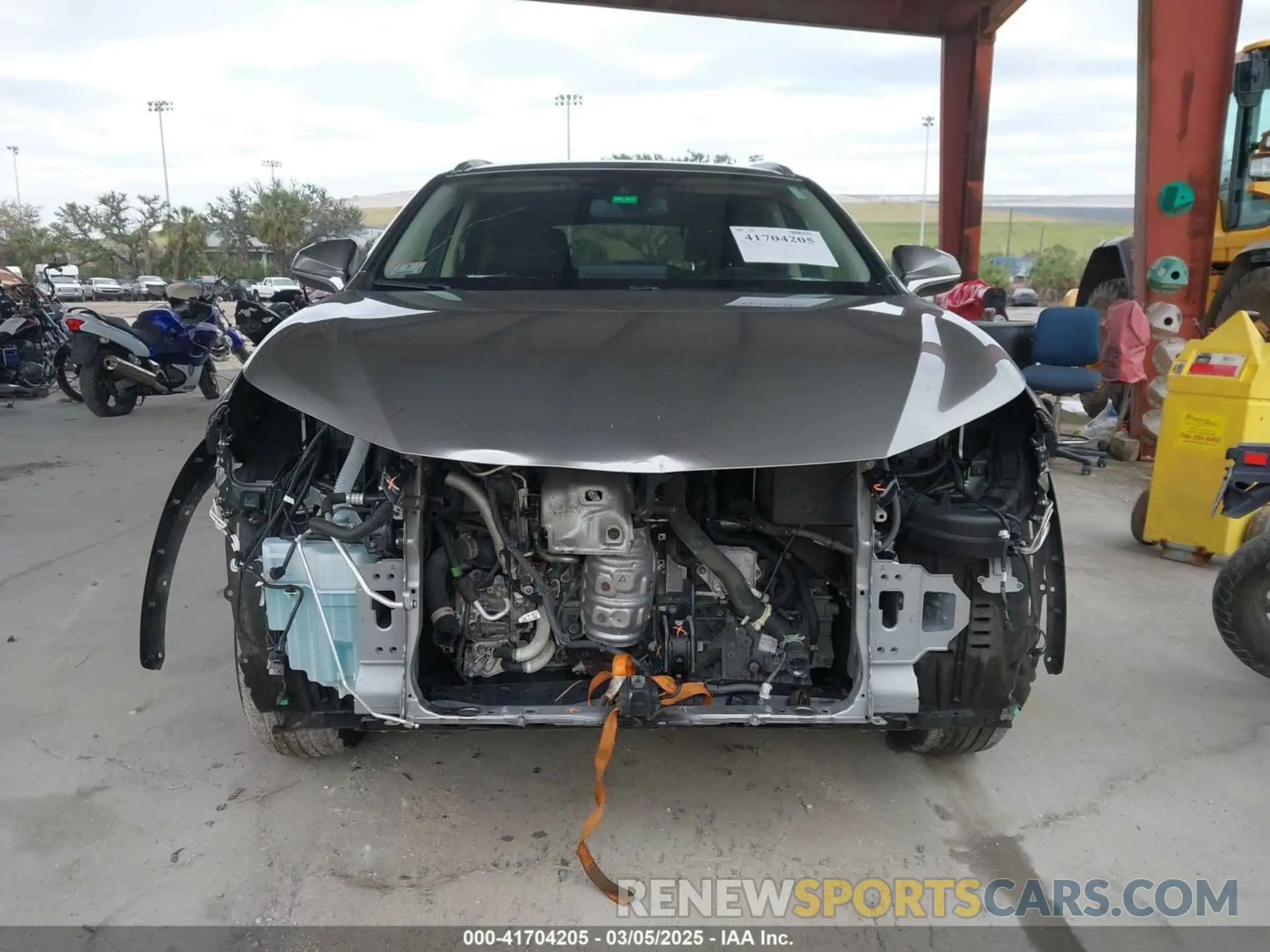 12 Photograph of a damaged car JTJDARDZ0M2256402 LEXUS NX 300 2021