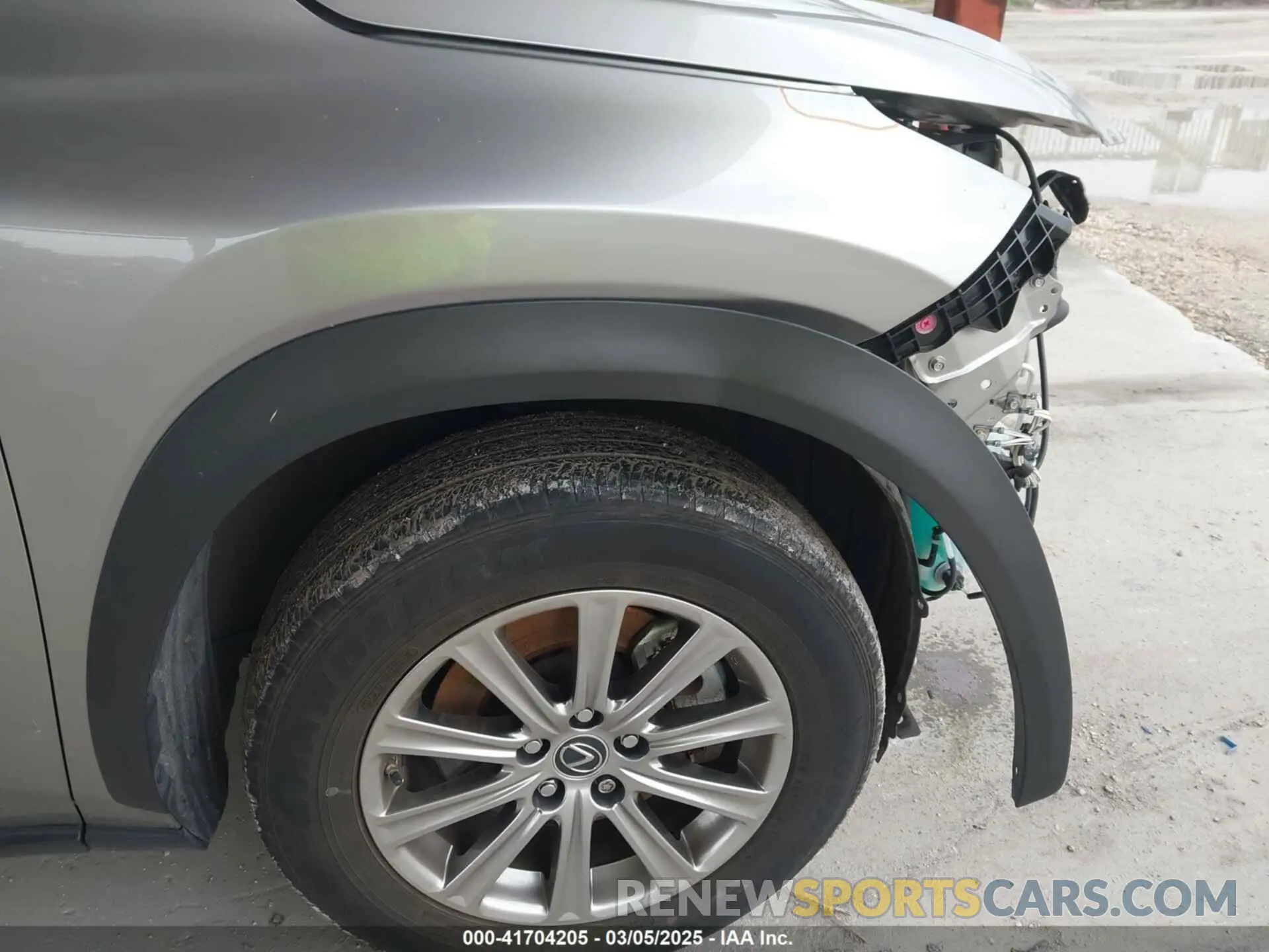 19 Photograph of a damaged car JTJDARDZ0M2256402 LEXUS NX 300 2021