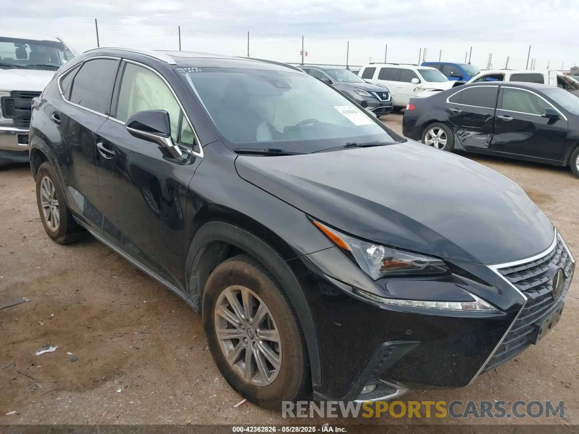 1 Photograph of a damaged car JTJDARDZ2M5019991 LEXUS NX 300 2021