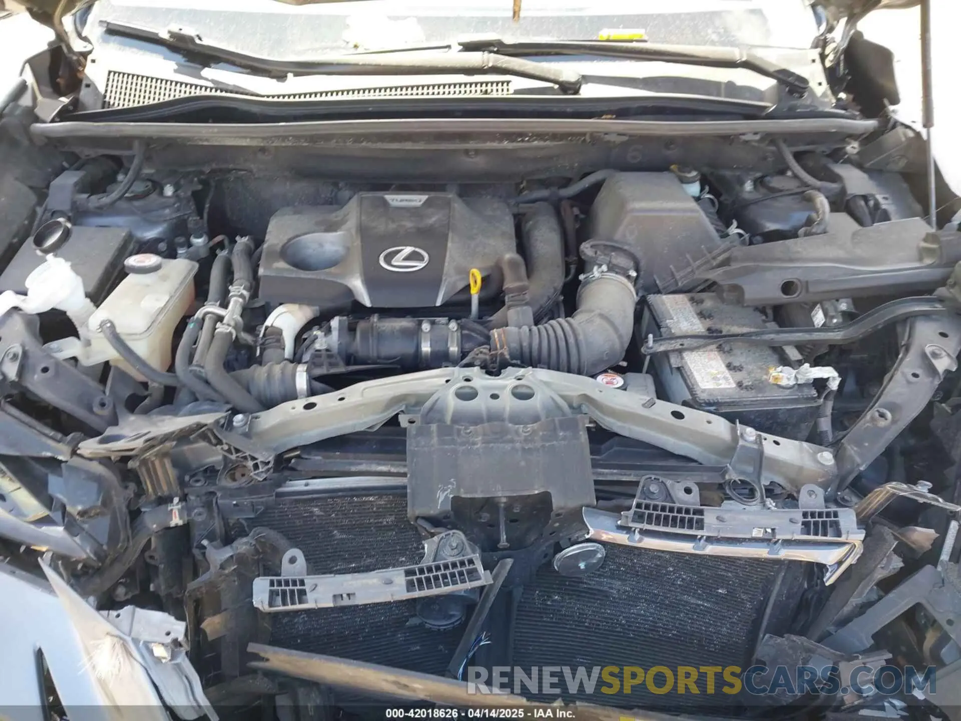 10 Фотография поврежденного автомобиля JTJDARDZ6M2257909 LEXUS NX 300 2021