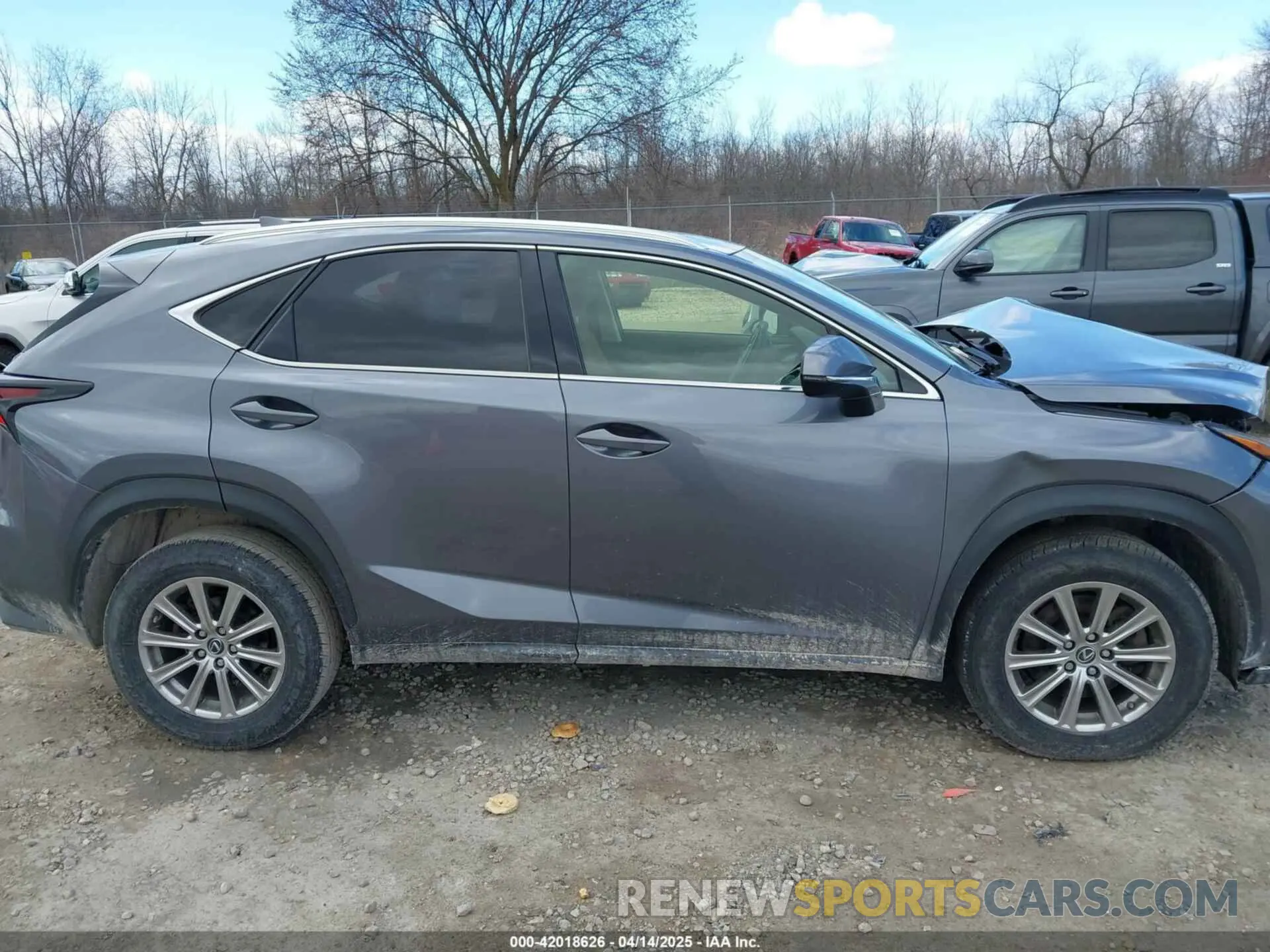 13 Фотография поврежденного автомобиля JTJDARDZ6M2257909 LEXUS NX 300 2021