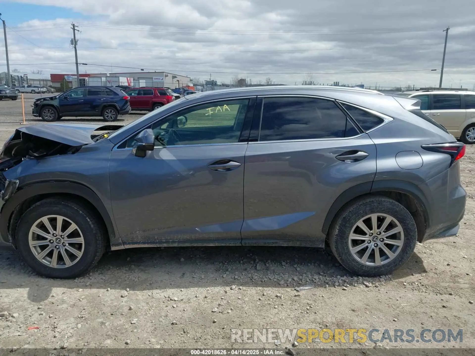 14 Фотография поврежденного автомобиля JTJDARDZ6M2257909 LEXUS NX 300 2021