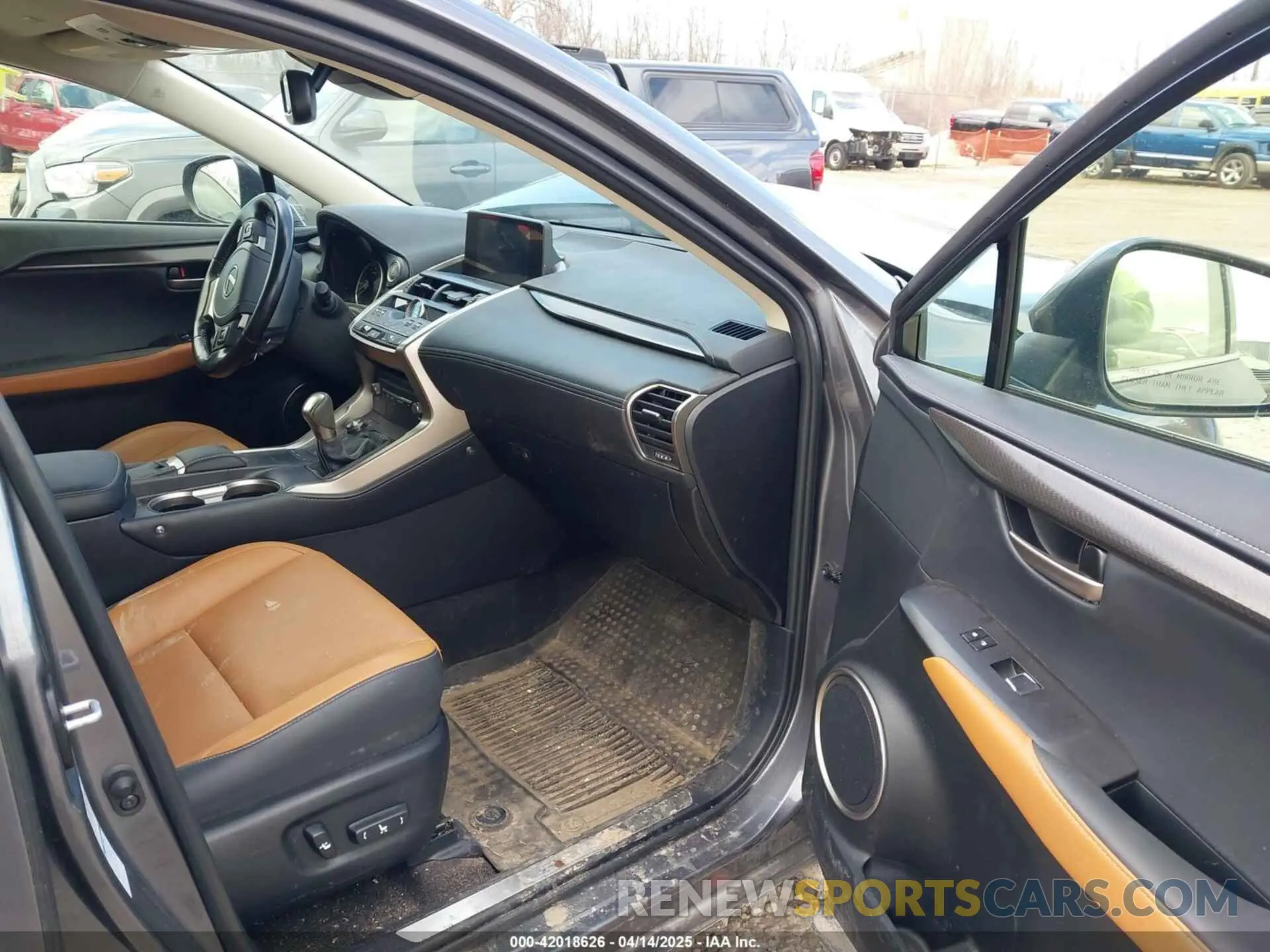 5 Фотография поврежденного автомобиля JTJDARDZ6M2257909 LEXUS NX 300 2021