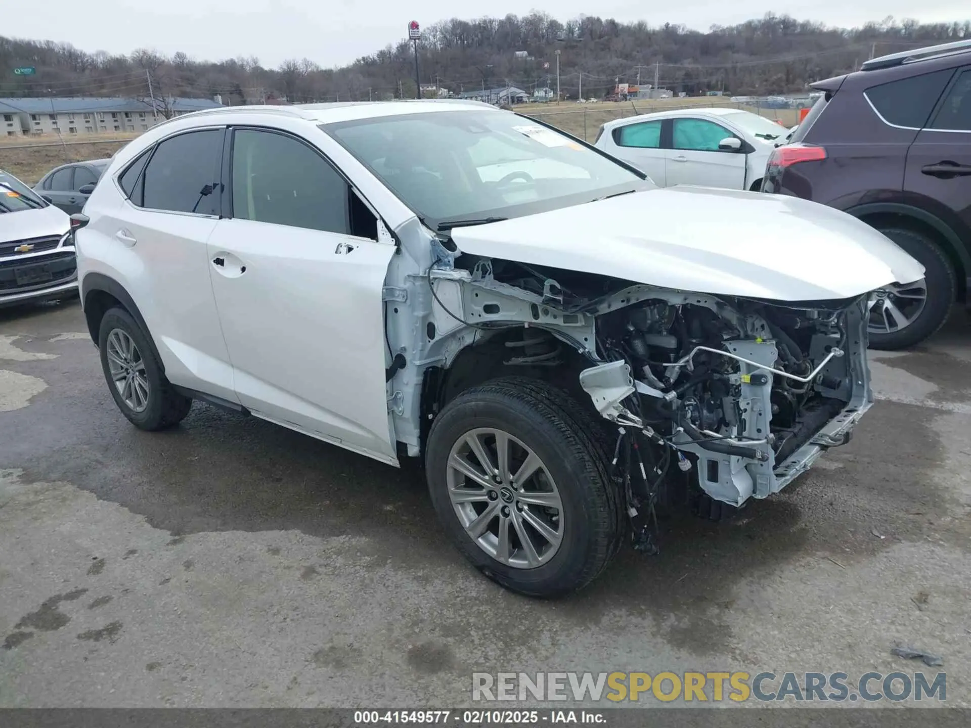 1 Photograph of a damaged car JTJDARDZ9M5027019 LEXUS NX 300 2021