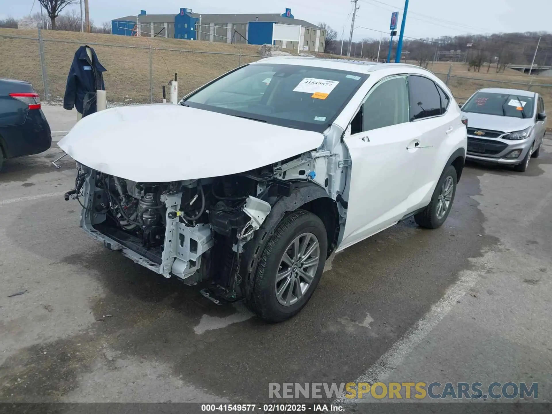 2 Photograph of a damaged car JTJDARDZ9M5027019 LEXUS NX 300 2021