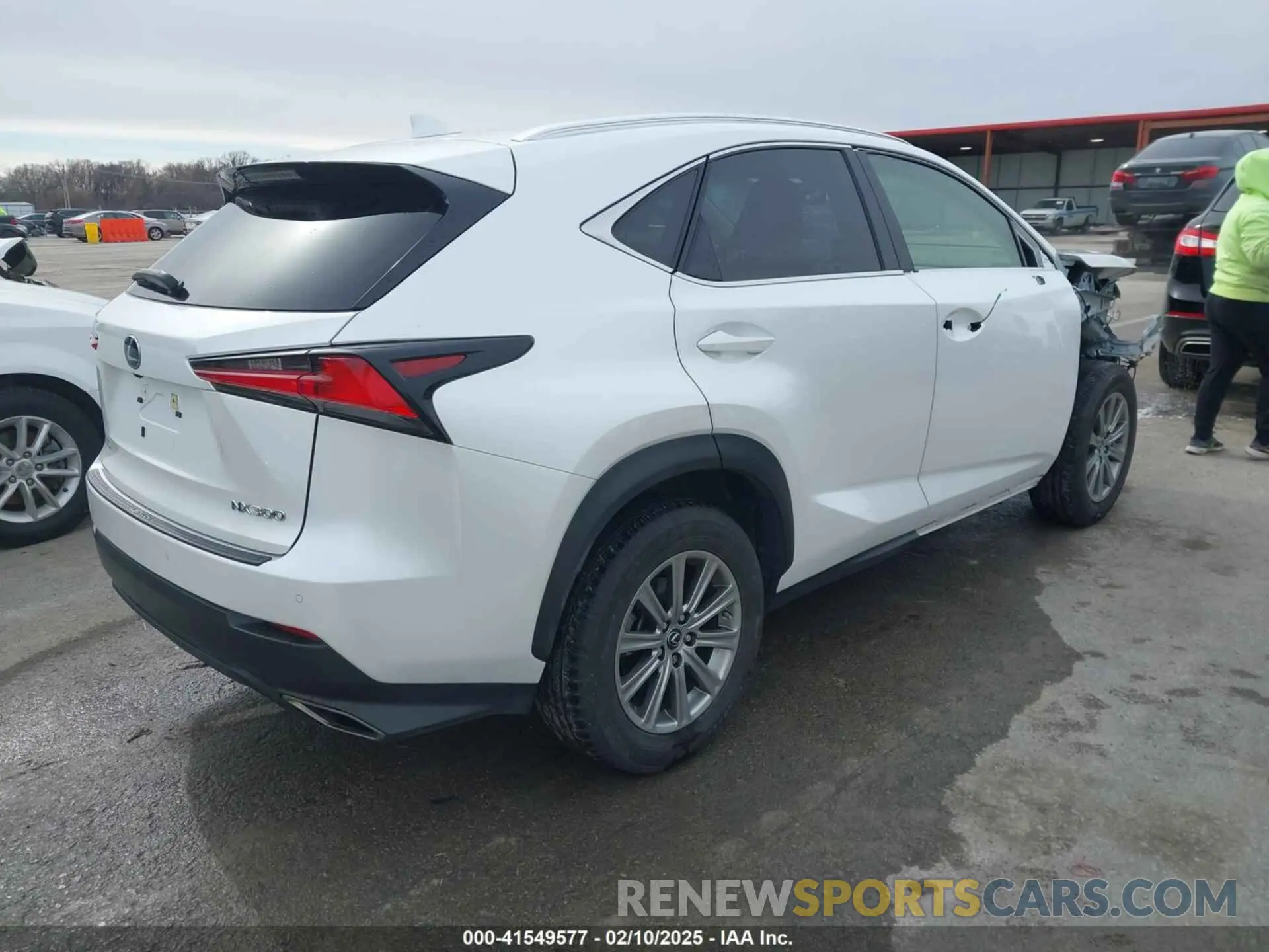 4 Photograph of a damaged car JTJDARDZ9M5027019 LEXUS NX 300 2021