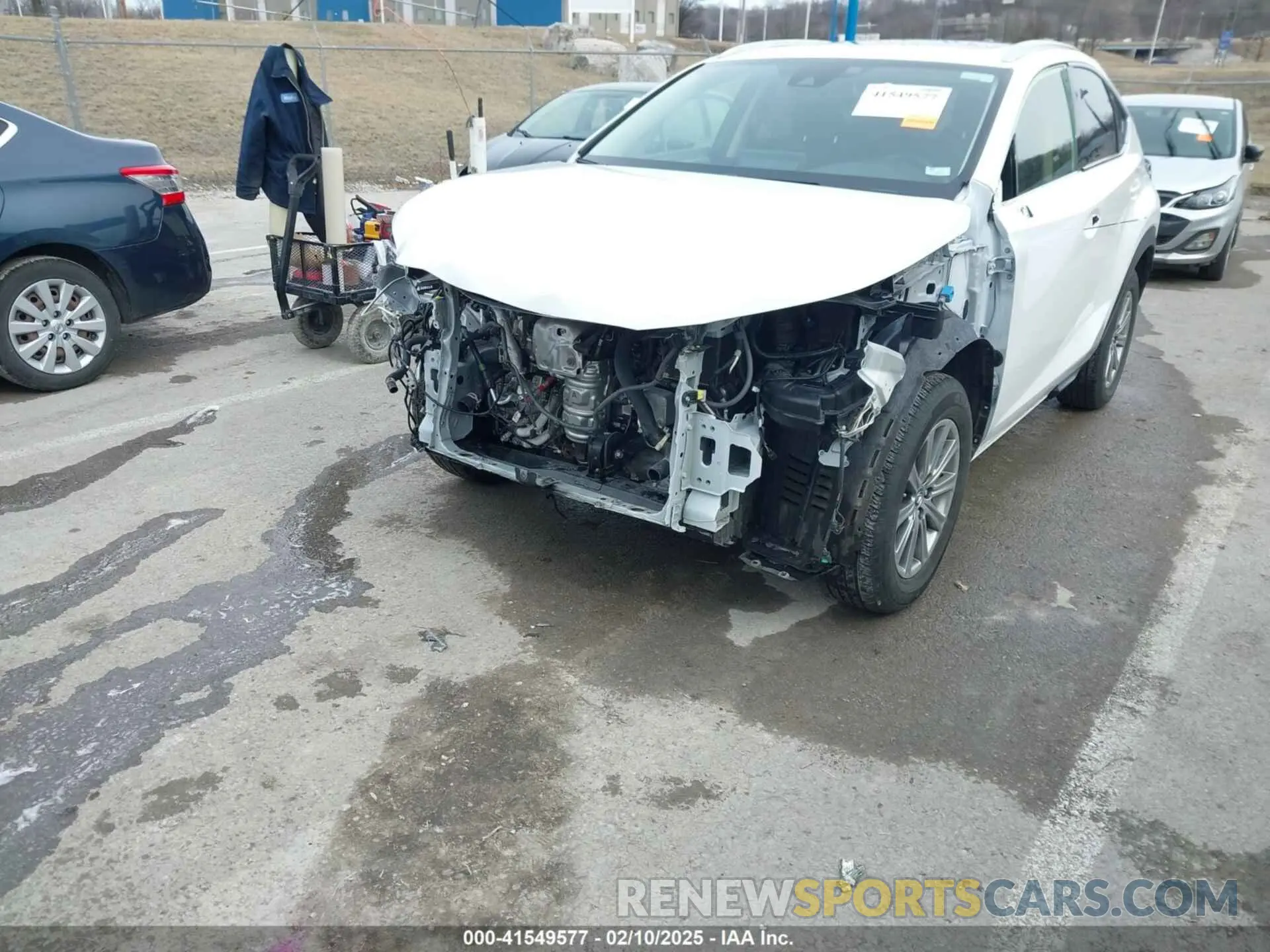 6 Photograph of a damaged car JTJDARDZ9M5027019 LEXUS NX 300 2021