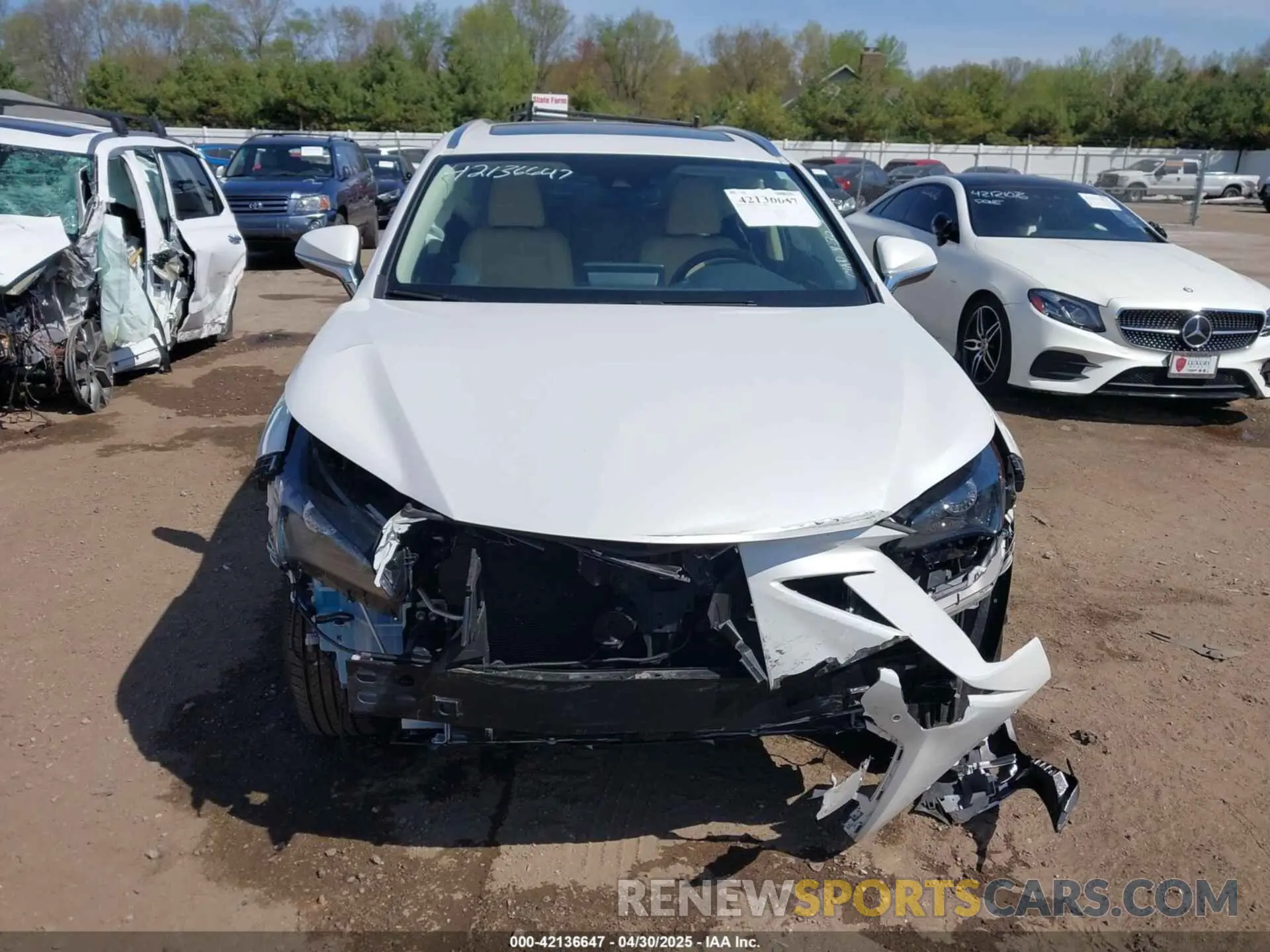 13 Photograph of a damaged car JTJDARDZXM5021147 LEXUS NX 300 2021