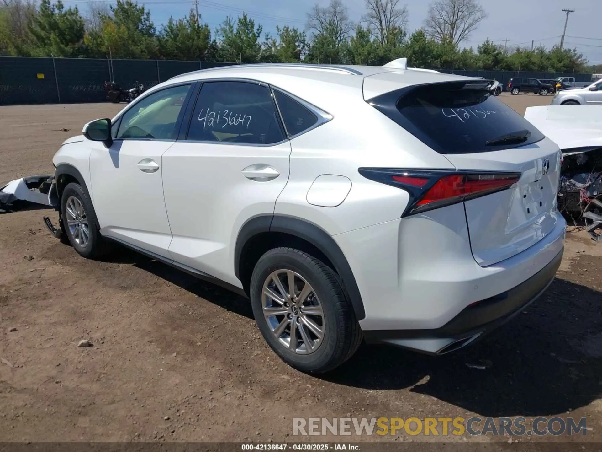 3 Photograph of a damaged car JTJDARDZXM5021147 LEXUS NX 300 2021