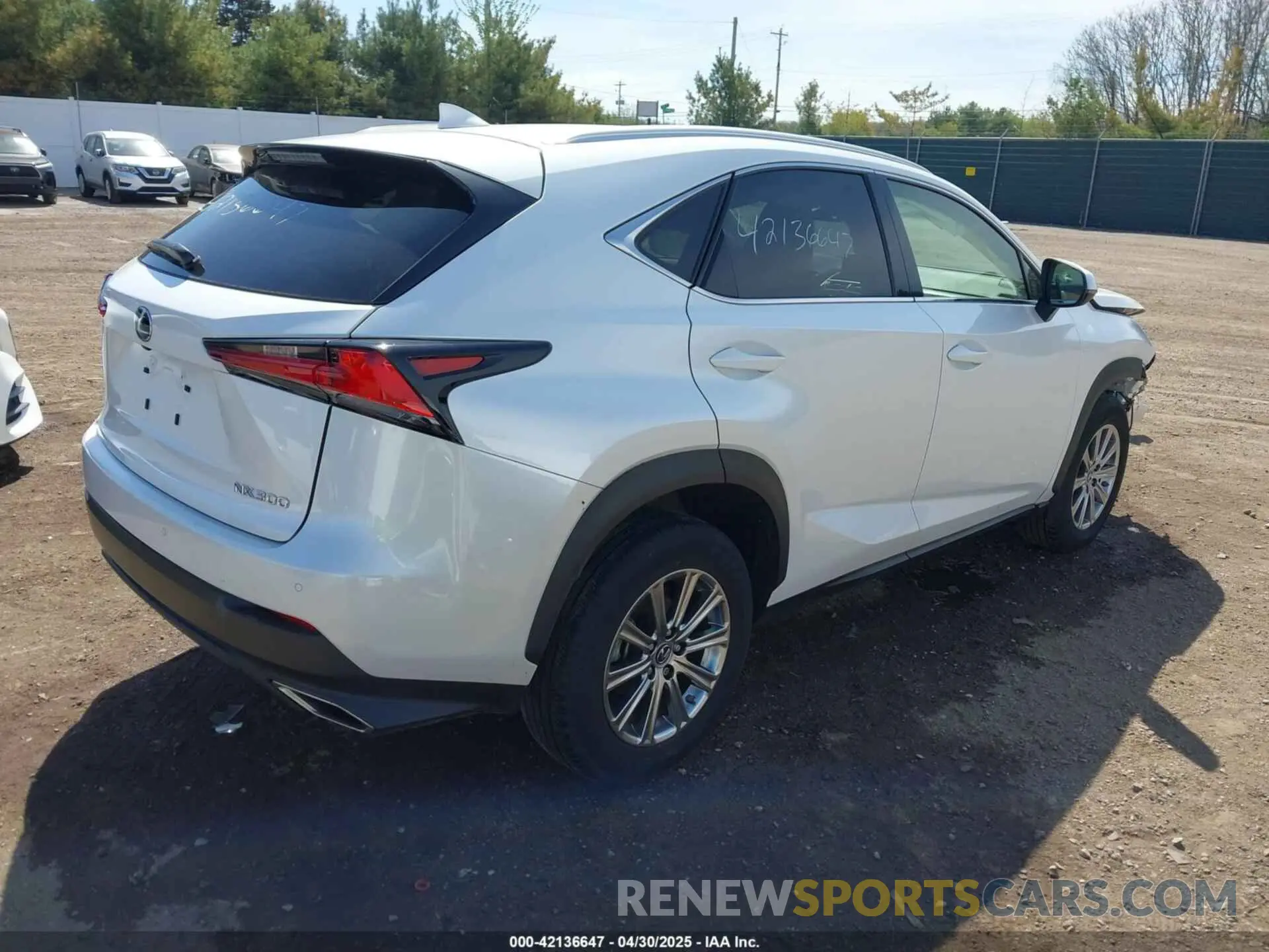 4 Photograph of a damaged car JTJDARDZXM5021147 LEXUS NX 300 2021