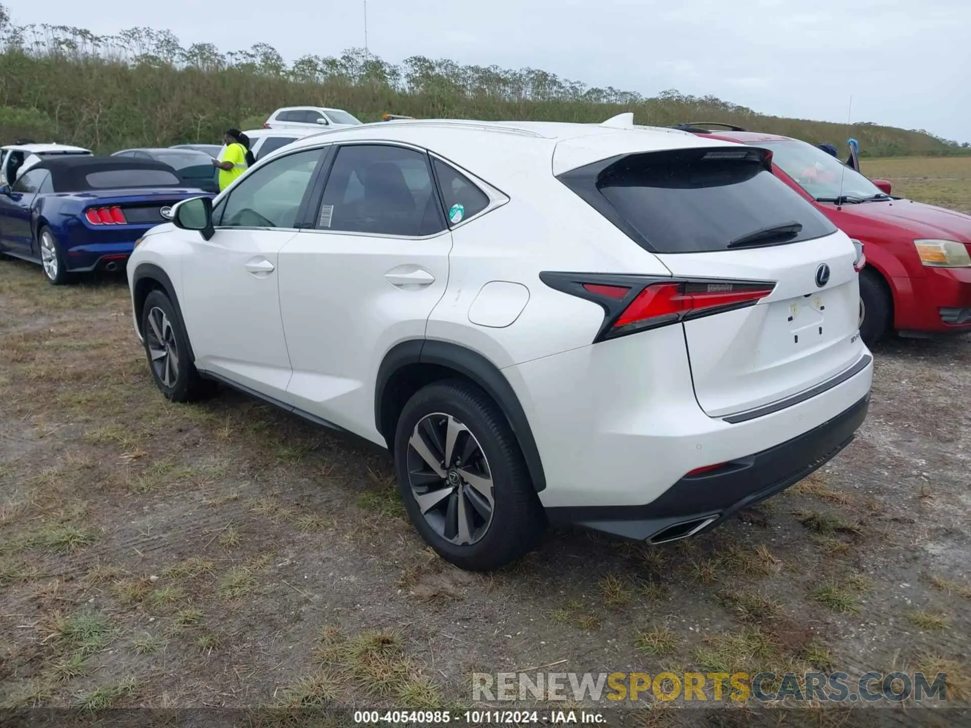 3 Photograph of a damaged car JTJGARBZ2M5020705 LEXUS NX 300 2021
