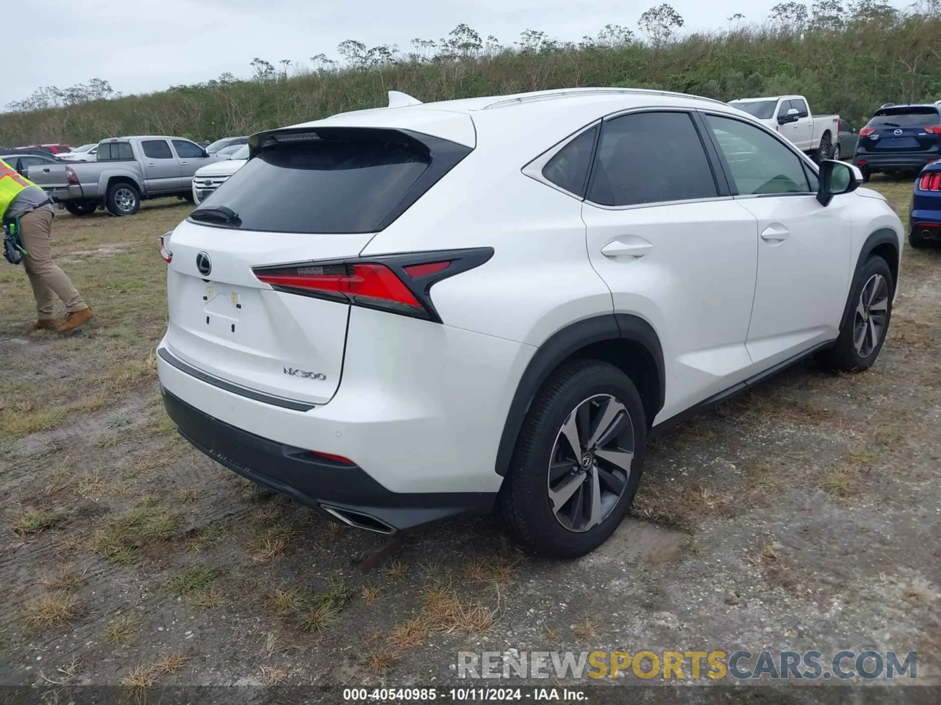 4 Photograph of a damaged car JTJGARBZ2M5020705 LEXUS NX 300 2021