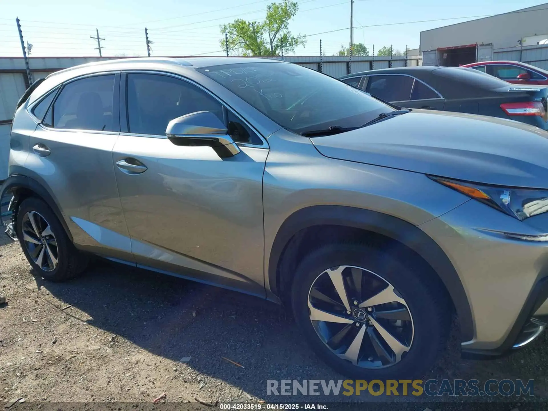 14 Фотография поврежденного автомобиля JTJGARBZ3M2183459 LEXUS NX 300 2021