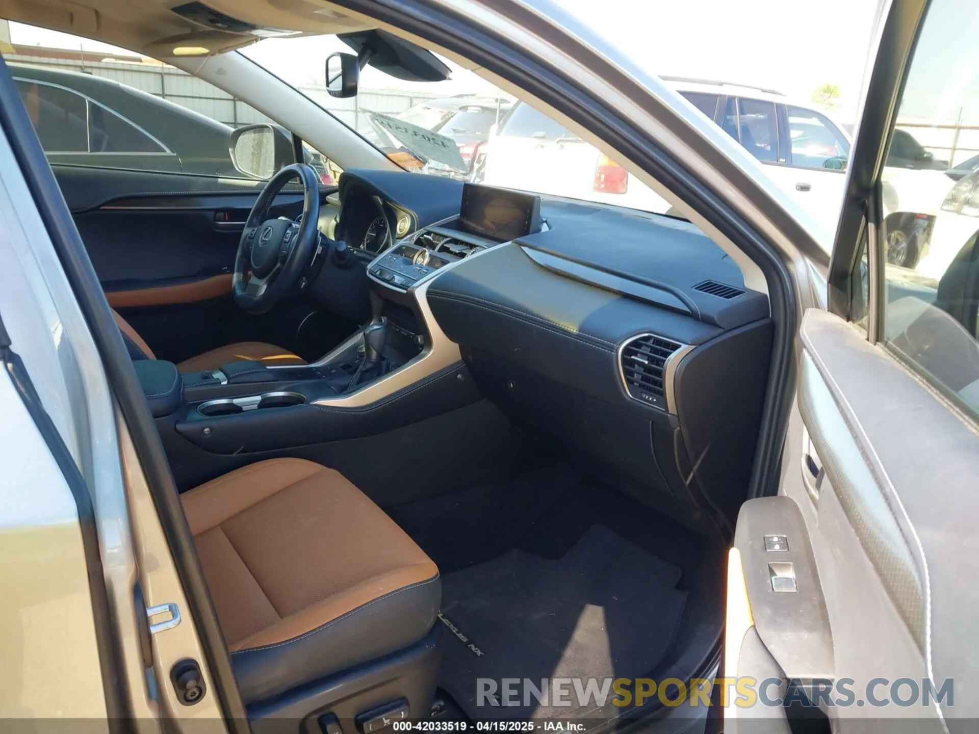 5 Фотография поврежденного автомобиля JTJGARBZ3M2183459 LEXUS NX 300 2021