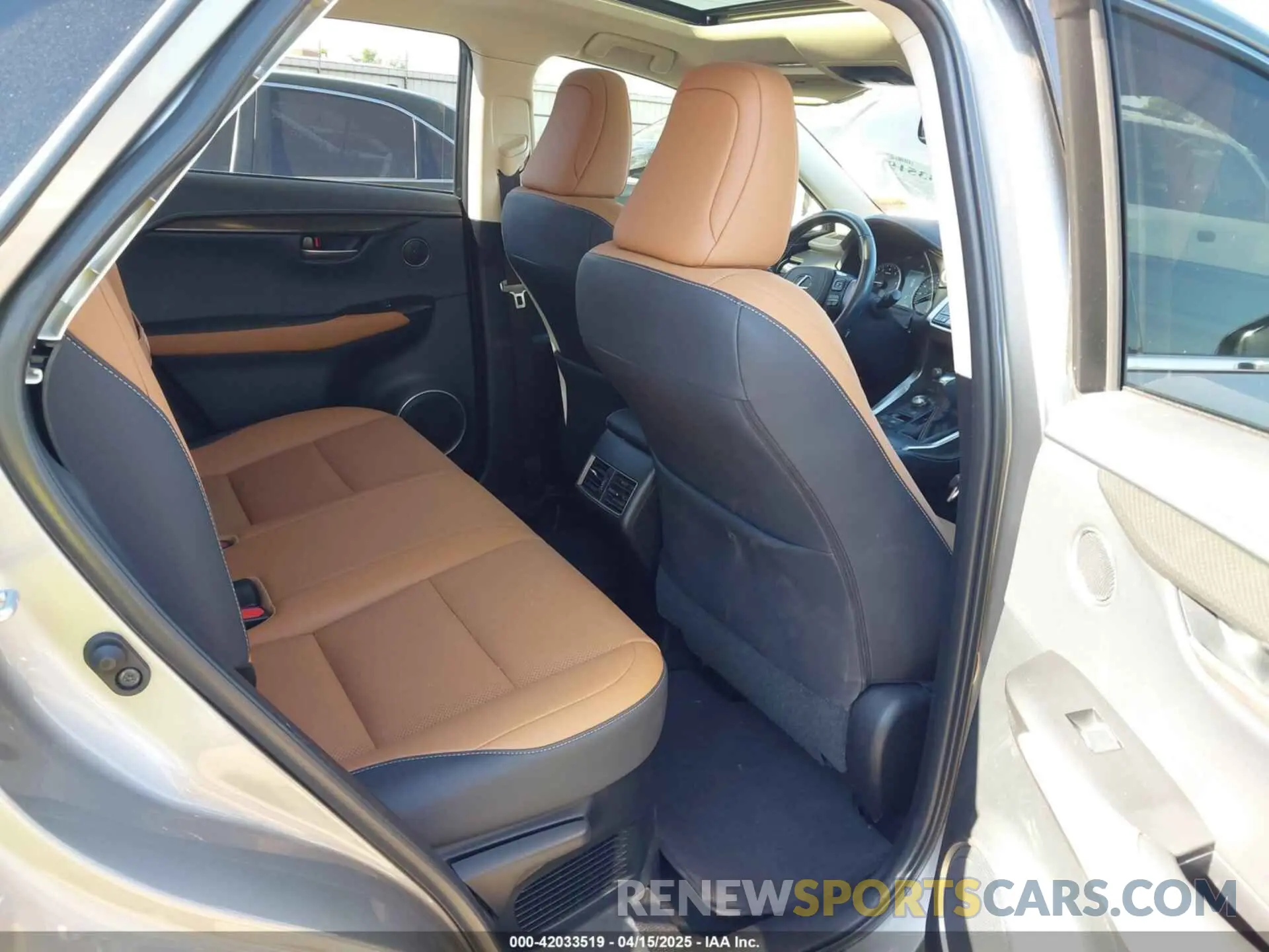 8 Фотография поврежденного автомобиля JTJGARBZ3M2183459 LEXUS NX 300 2021