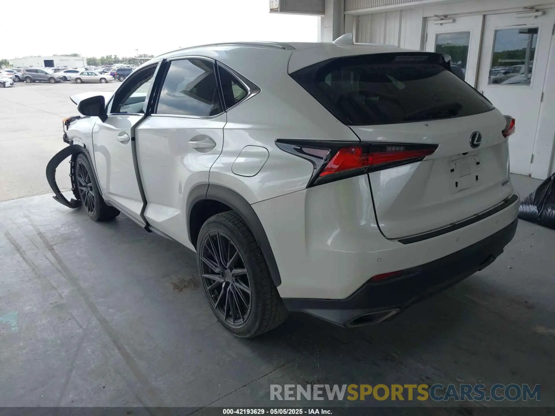 3 Фотография поврежденного автомобиля JTJGARBZ7M5027794 LEXUS NX 300 2021