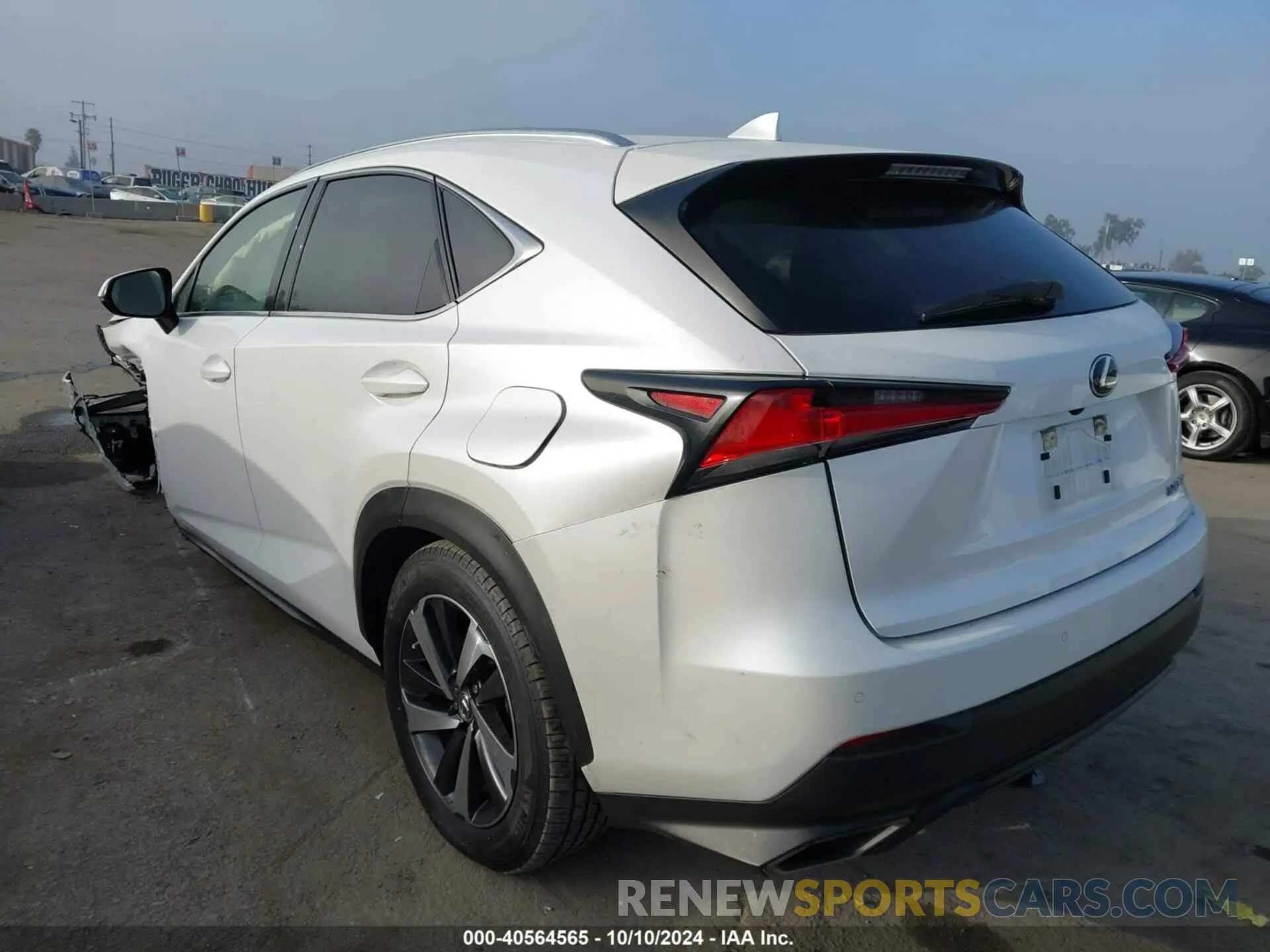 3 Photograph of a damaged car JTJGARBZ7M5028332 LEXUS NX 300 2021