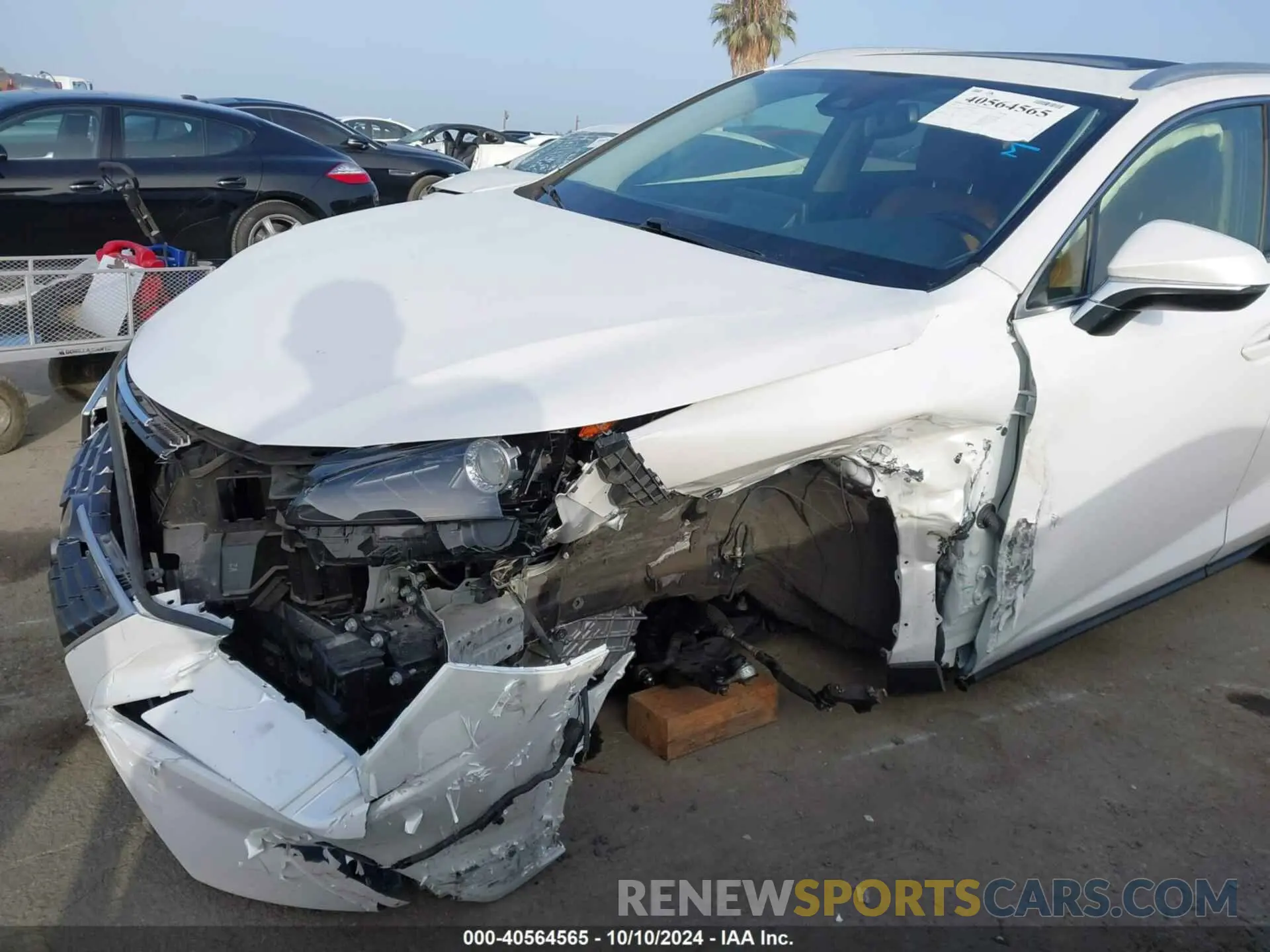 6 Photograph of a damaged car JTJGARBZ7M5028332 LEXUS NX 300 2021