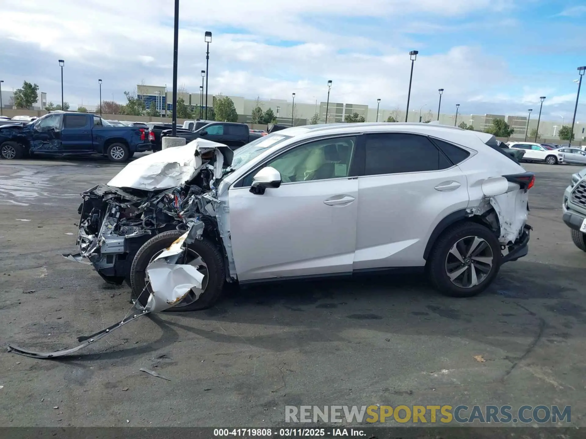 14 Photograph of a damaged car JTJGARBZ9M5028428 LEXUS NX 300 2021