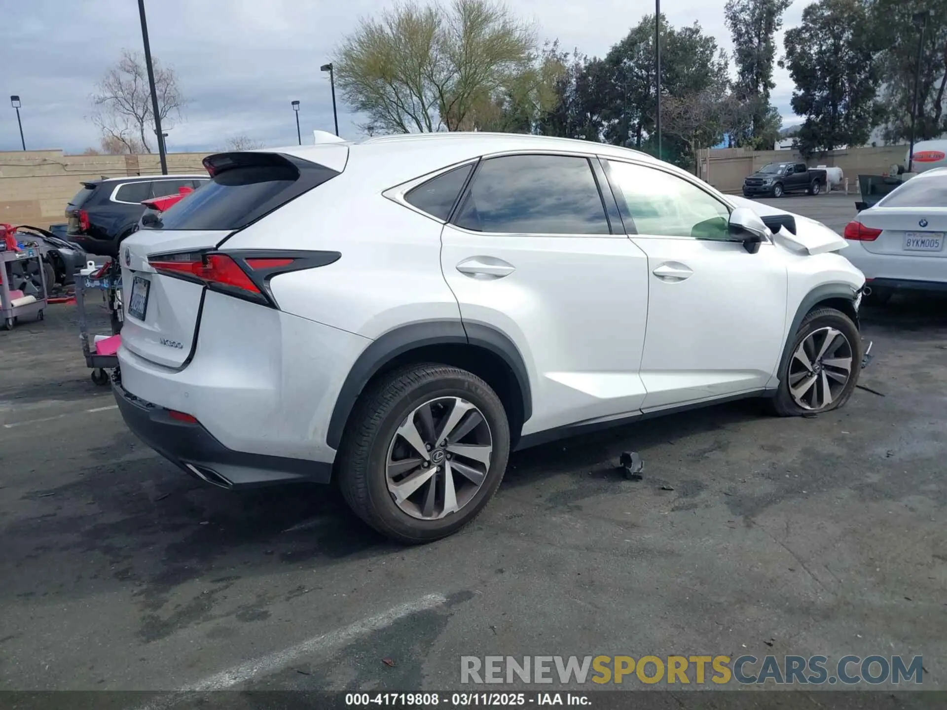 4 Photograph of a damaged car JTJGARBZ9M5028428 LEXUS NX 300 2021