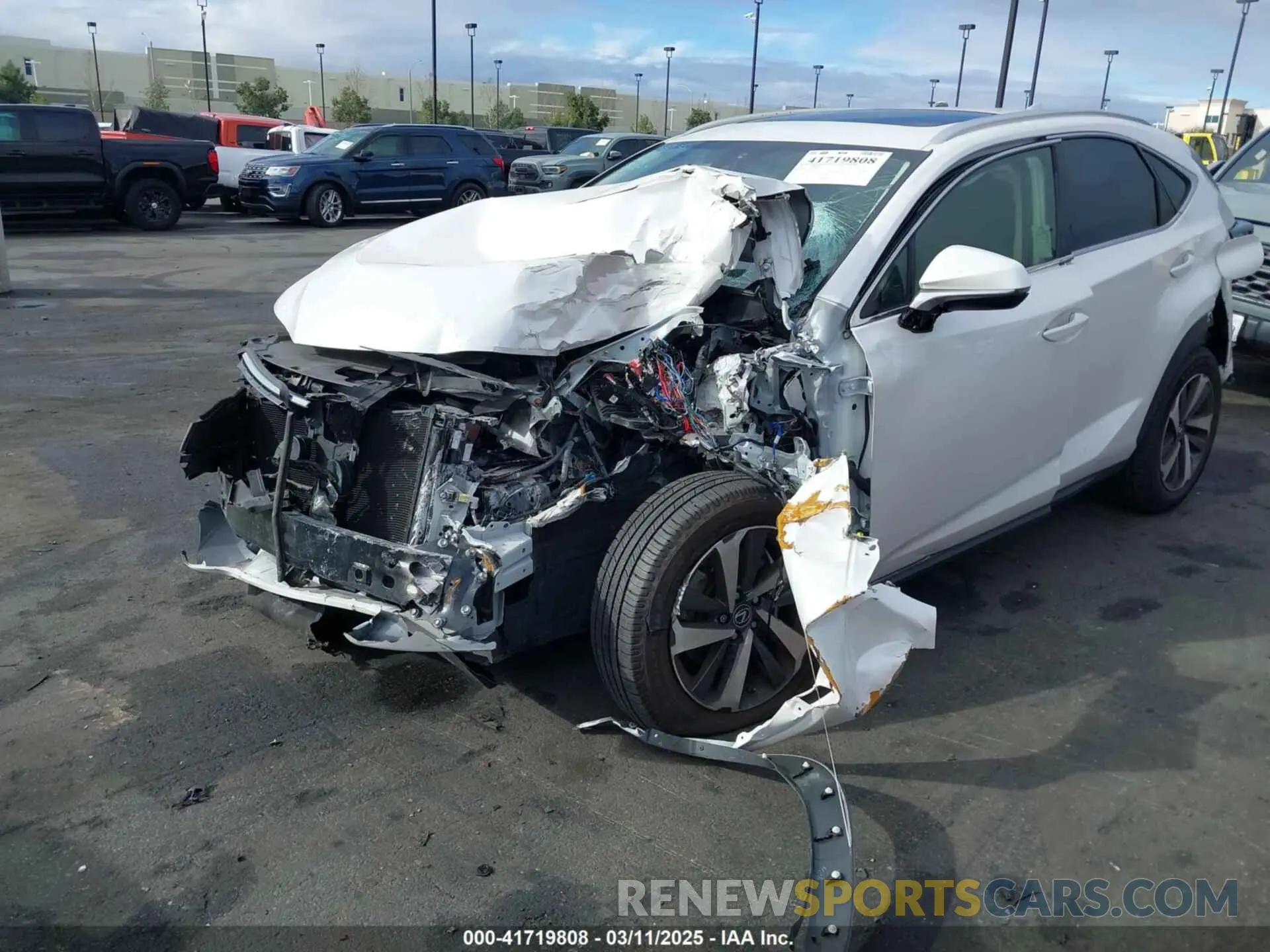 6 Photograph of a damaged car JTJGARBZ9M5028428 LEXUS NX 300 2021