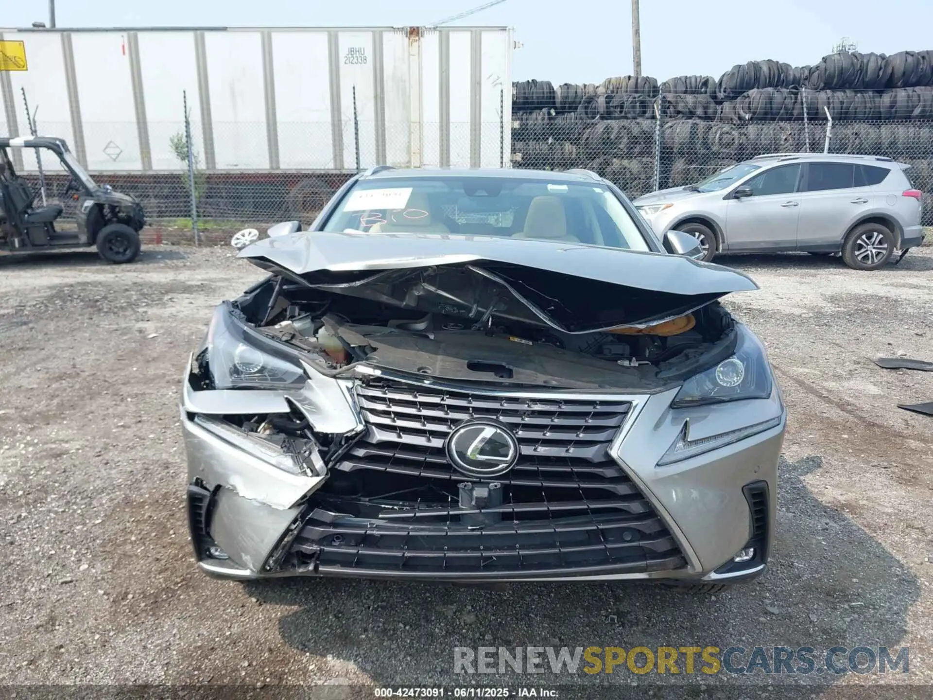 11 Фотография поврежденного автомобиля JTJGARDZ3M2243057 LEXUS NX 300 2021