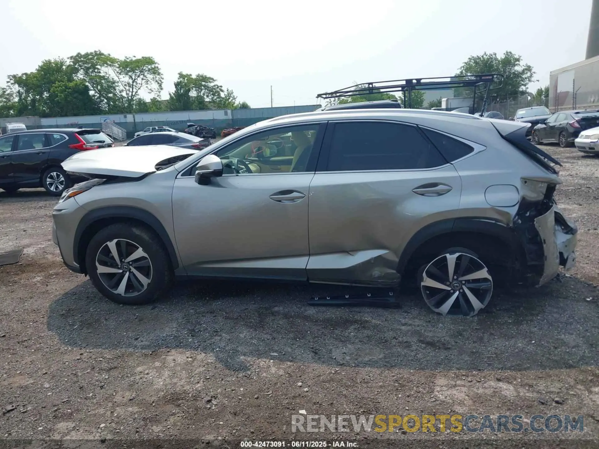 13 Фотография поврежденного автомобиля JTJGARDZ3M2243057 LEXUS NX 300 2021