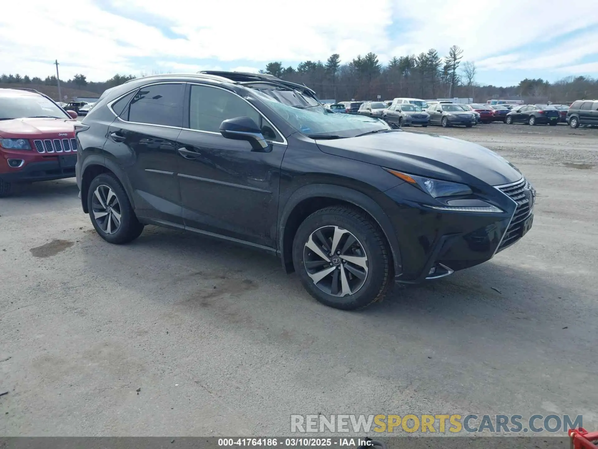 1 Фотография поврежденного автомобиля JTJGARDZ3M2252700 LEXUS NX 300 2021