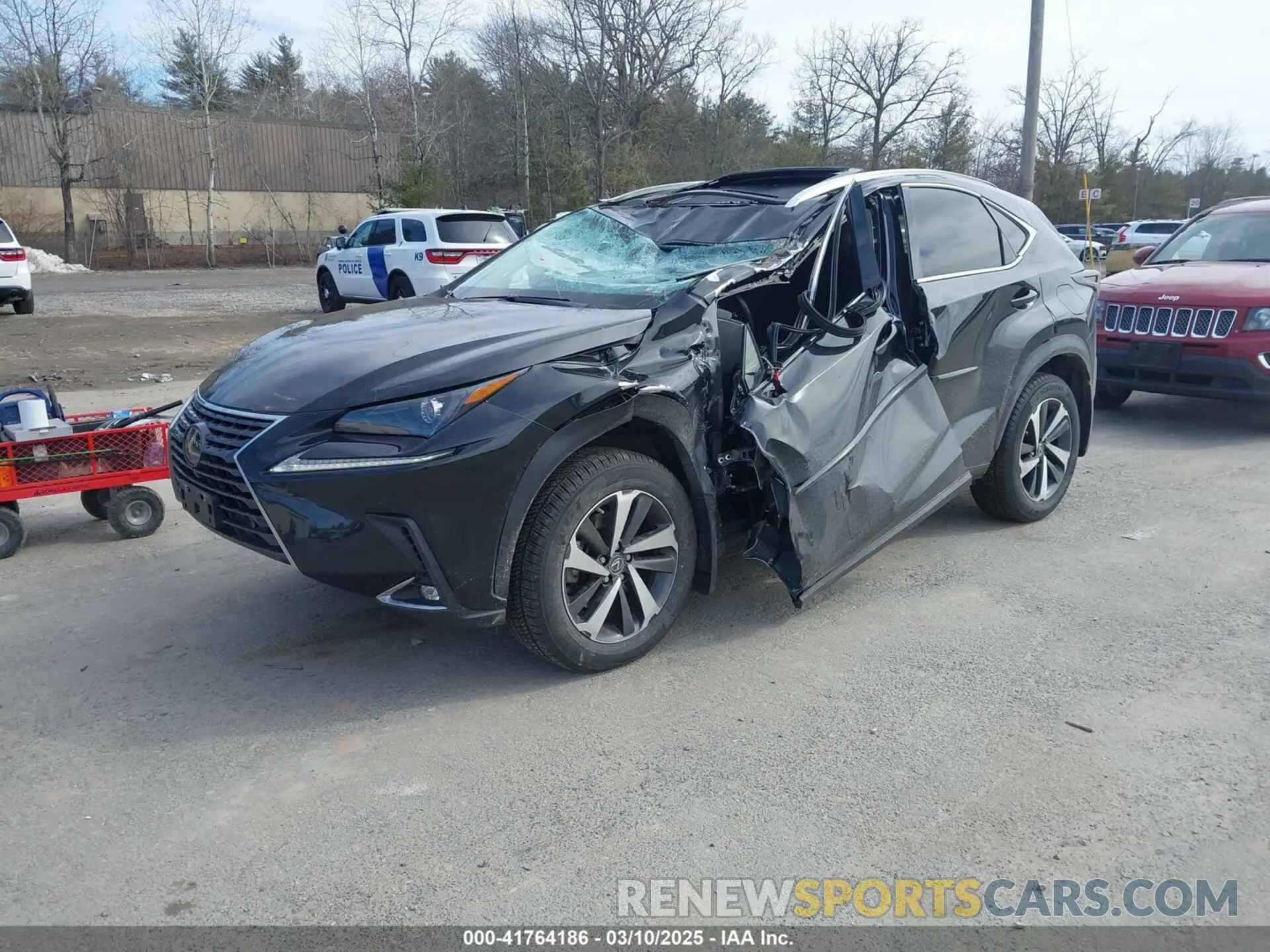 2 Фотография поврежденного автомобиля JTJGARDZ3M2252700 LEXUS NX 300 2021