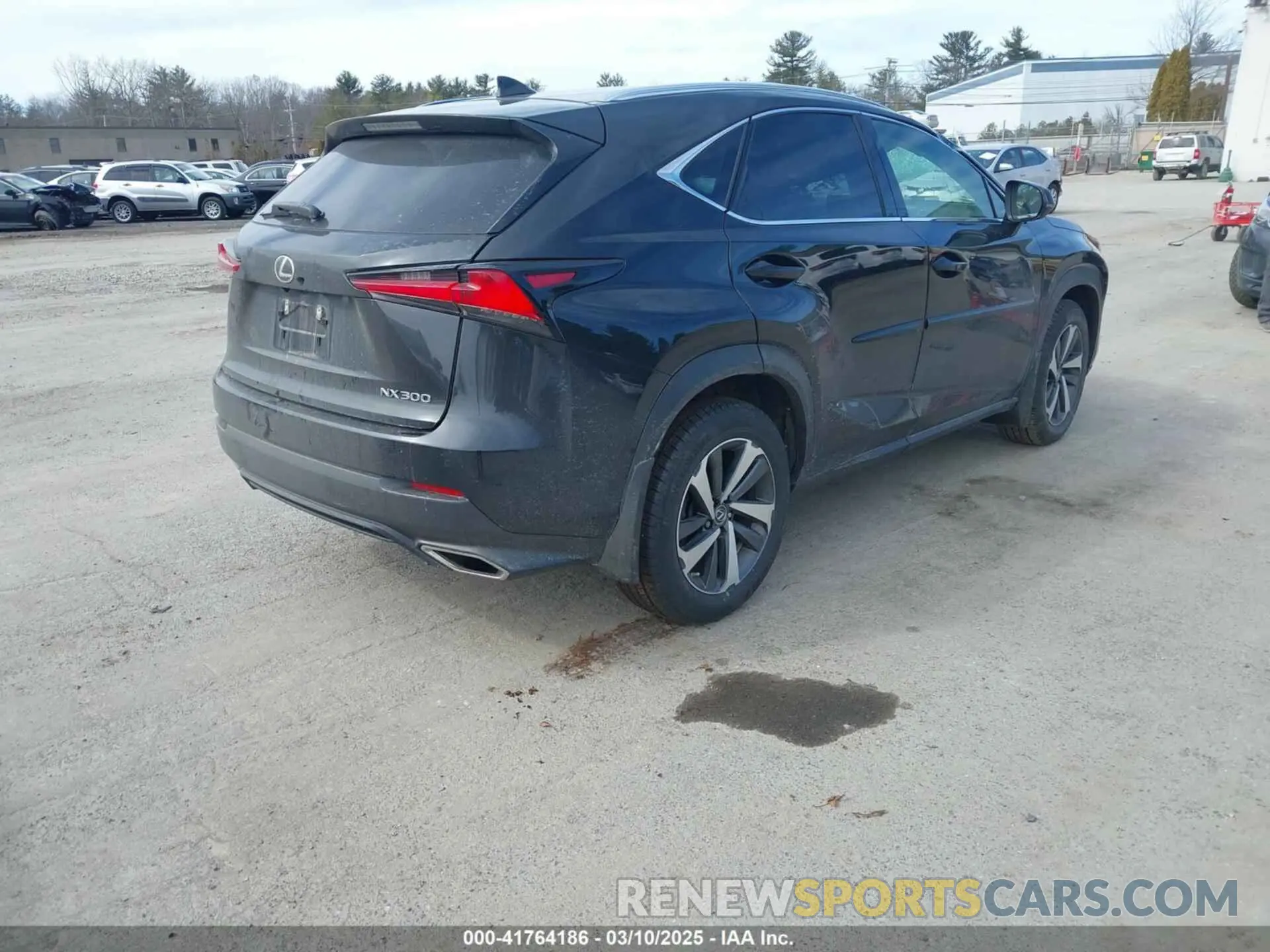 4 Фотография поврежденного автомобиля JTJGARDZ3M2252700 LEXUS NX 300 2021