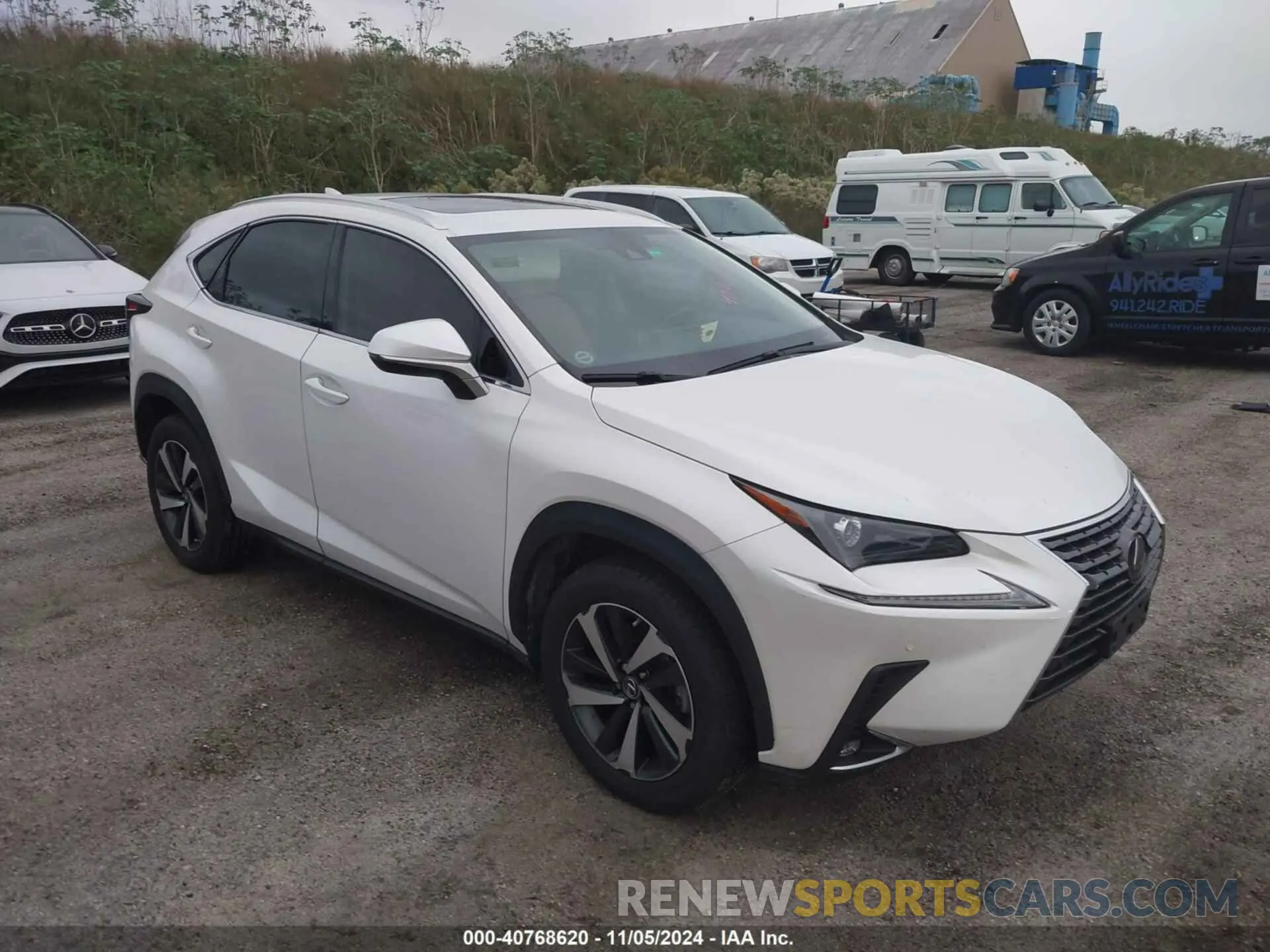 1 Фотография поврежденного автомобиля JTJGARDZXM5023459 LEXUS NX 300 2021