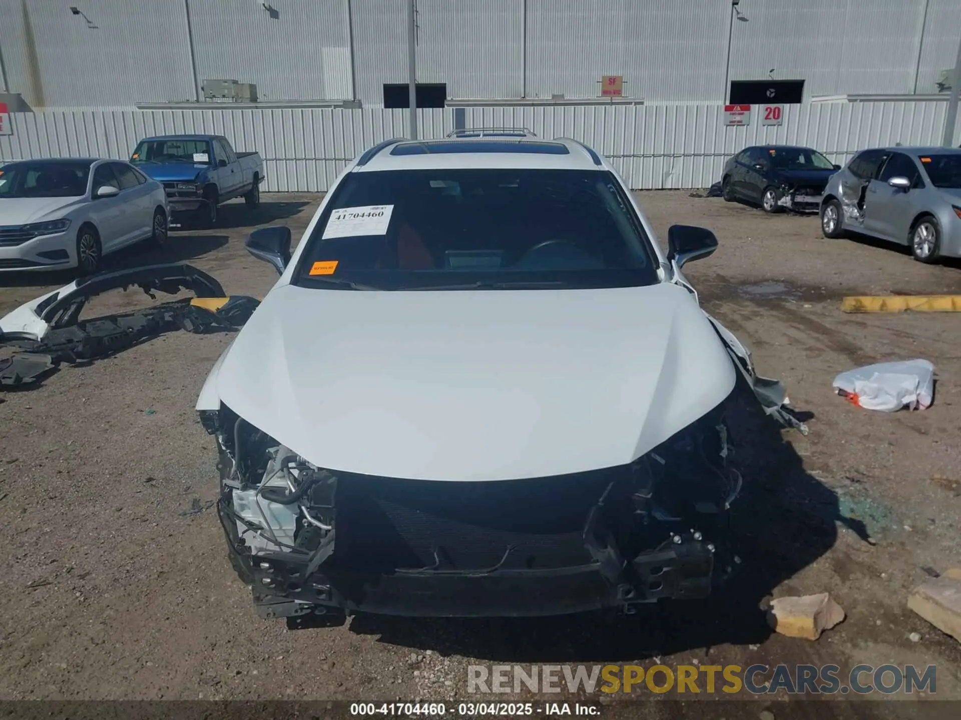 13 Фотография поврежденного автомобиля JTJSARBZ0M2200213 LEXUS NX 300 2021