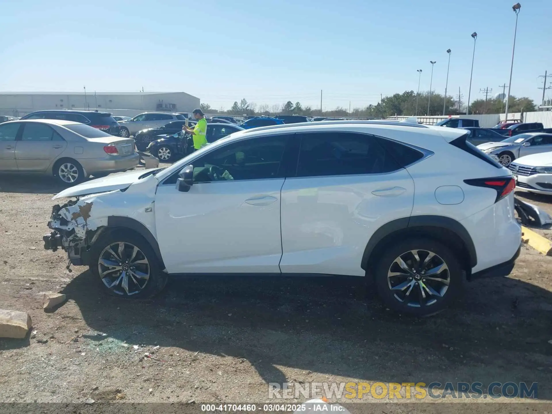 15 Фотография поврежденного автомобиля JTJSARBZ0M2200213 LEXUS NX 300 2021