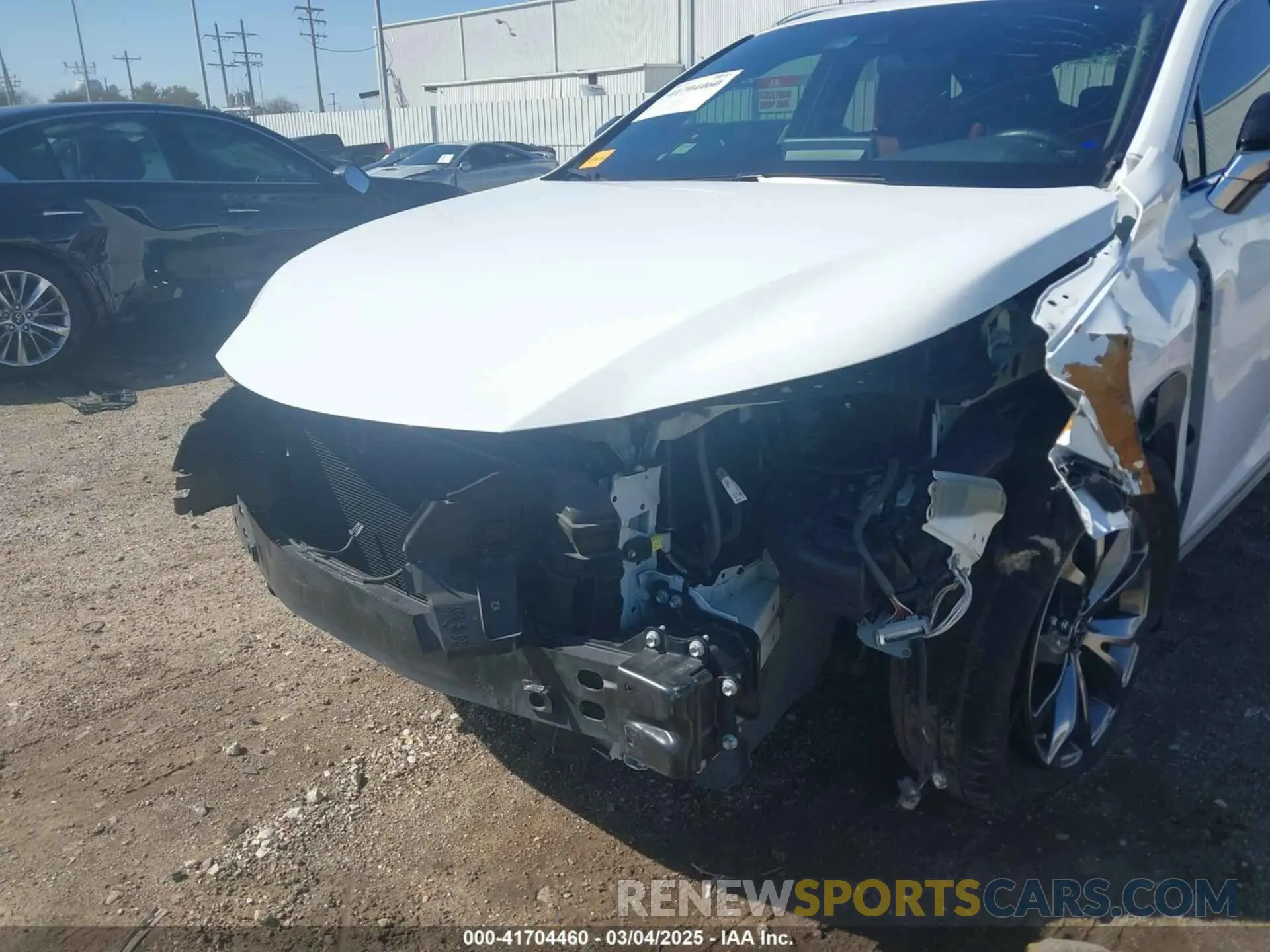 6 Фотография поврежденного автомобиля JTJSARBZ0M2200213 LEXUS NX 300 2021