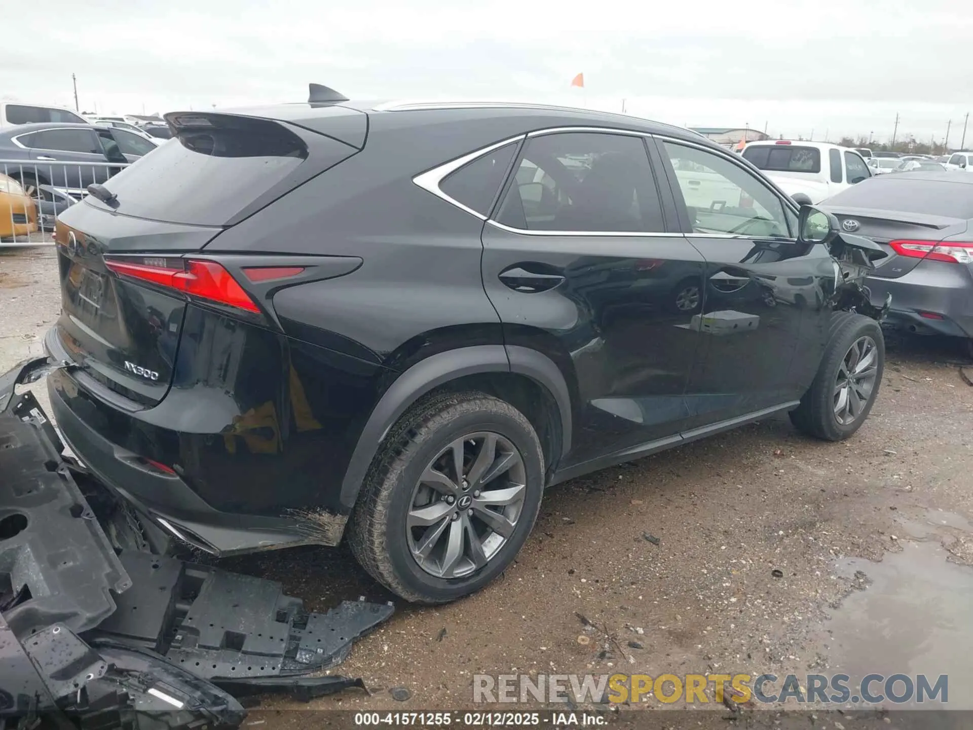 4 Photograph of a damaged car JTJSARBZ2M2190994 LEXUS NX 300 2021