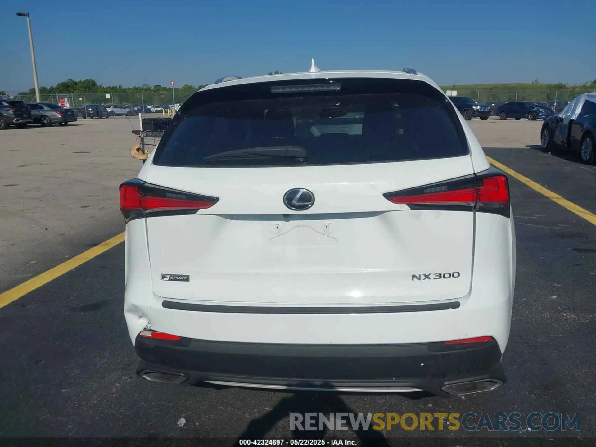15 Photograph of a damaged car JTJSARBZ2M2203405 LEXUS NX 300 2021
